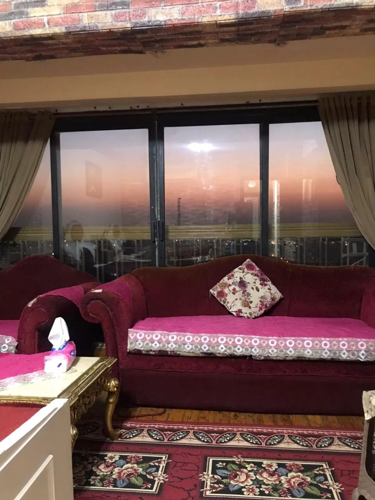 Seating Area in Nile Star Suites & Apartments