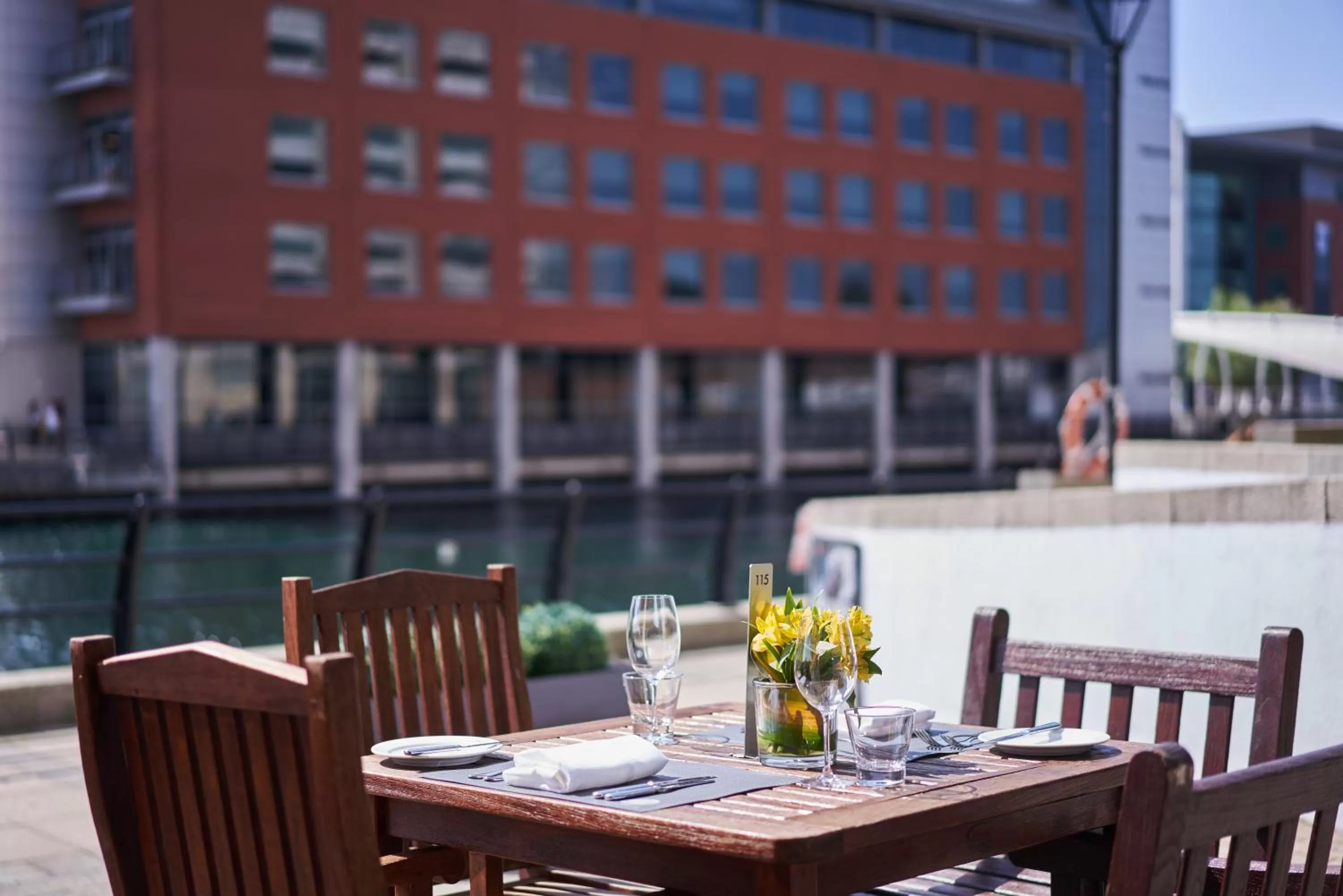 Balcony/Terrace in Malmaison Liverpool