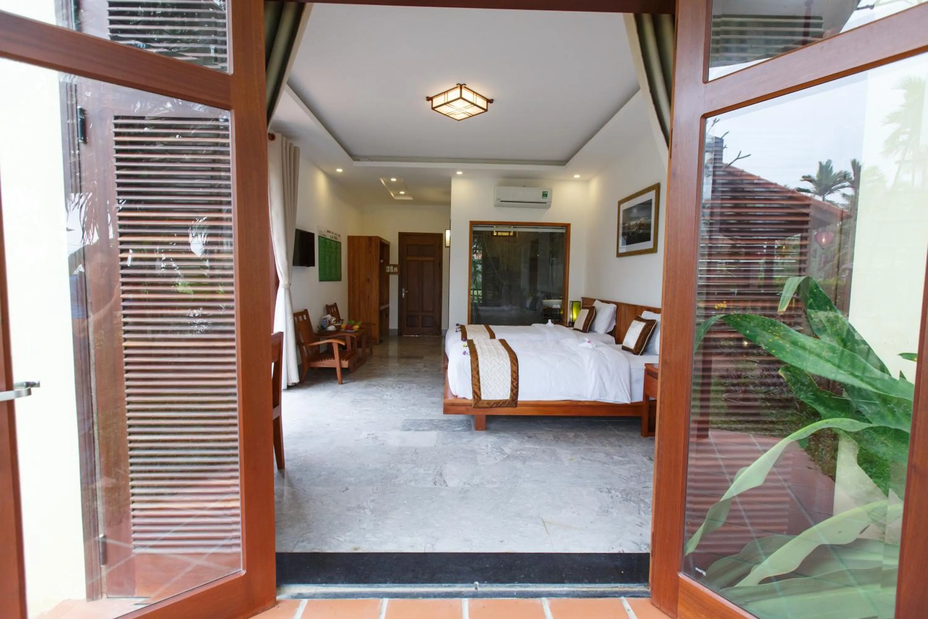 Bed in Lama Villa Hoi An