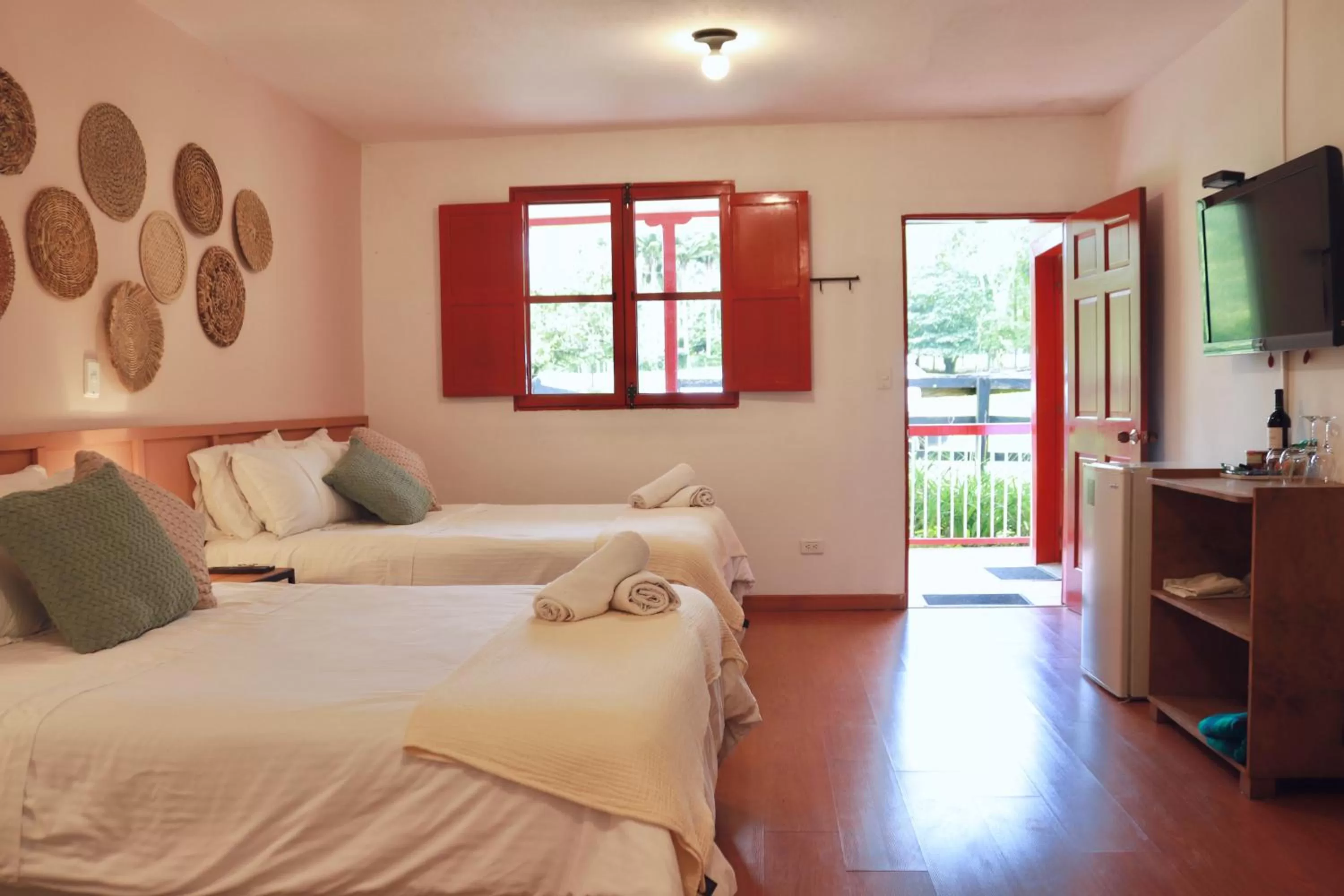 Photo of the whole room in La Cabaña Ecohotel - Valle del Cocora