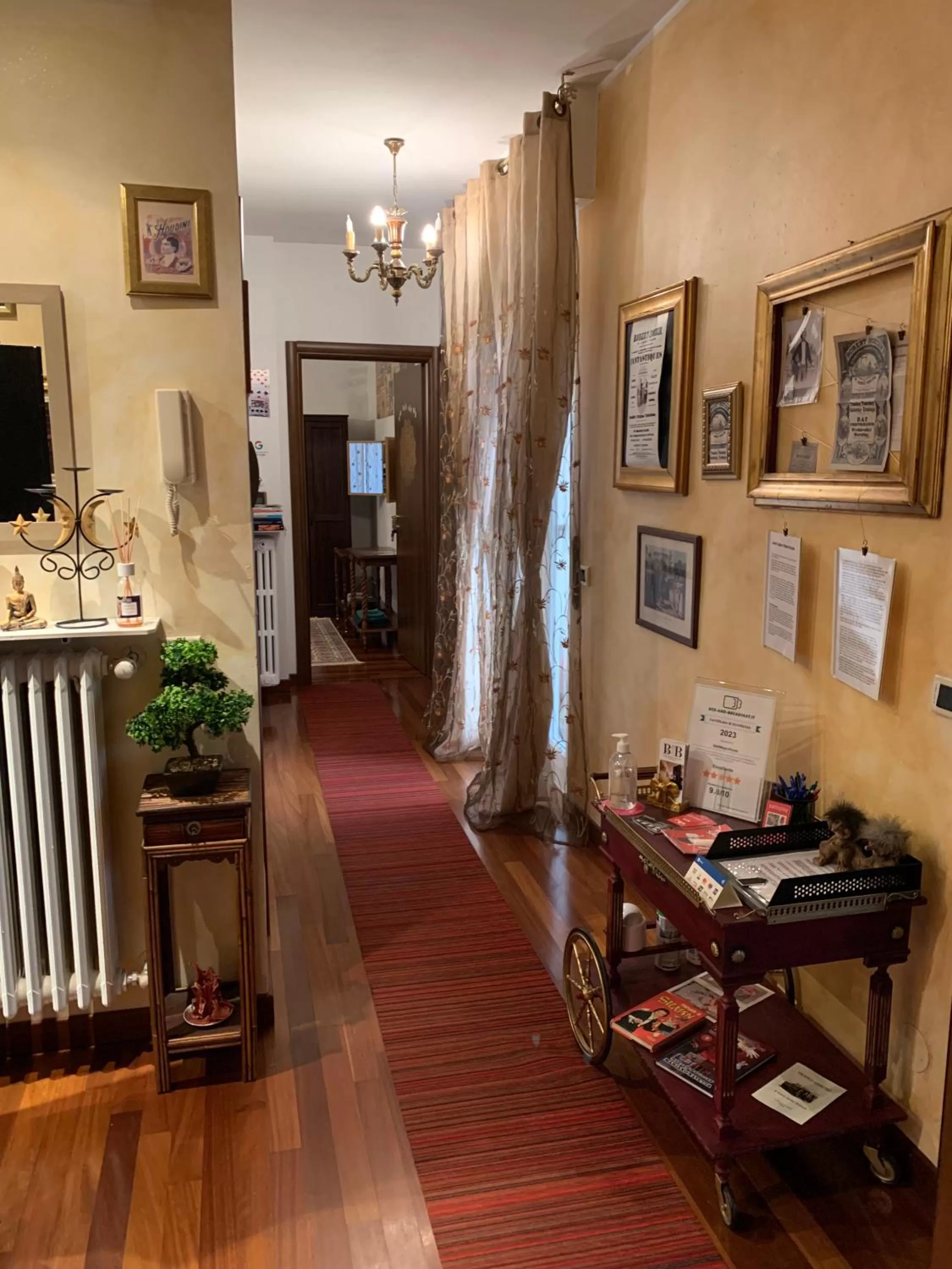 Lobby or reception in B&BMagicHouse