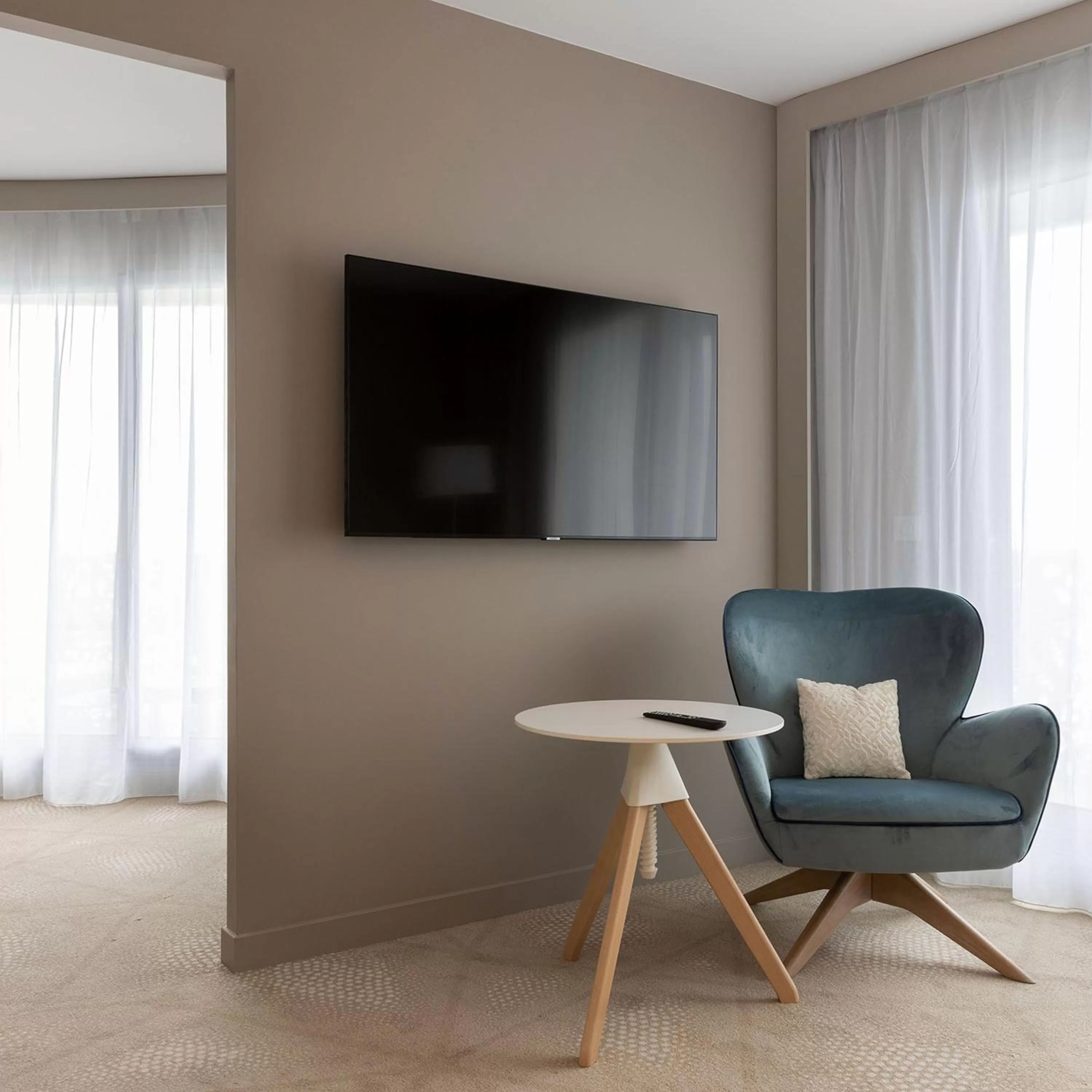 TV and multimedia in Hilton Garden Inn Le Havre Centre