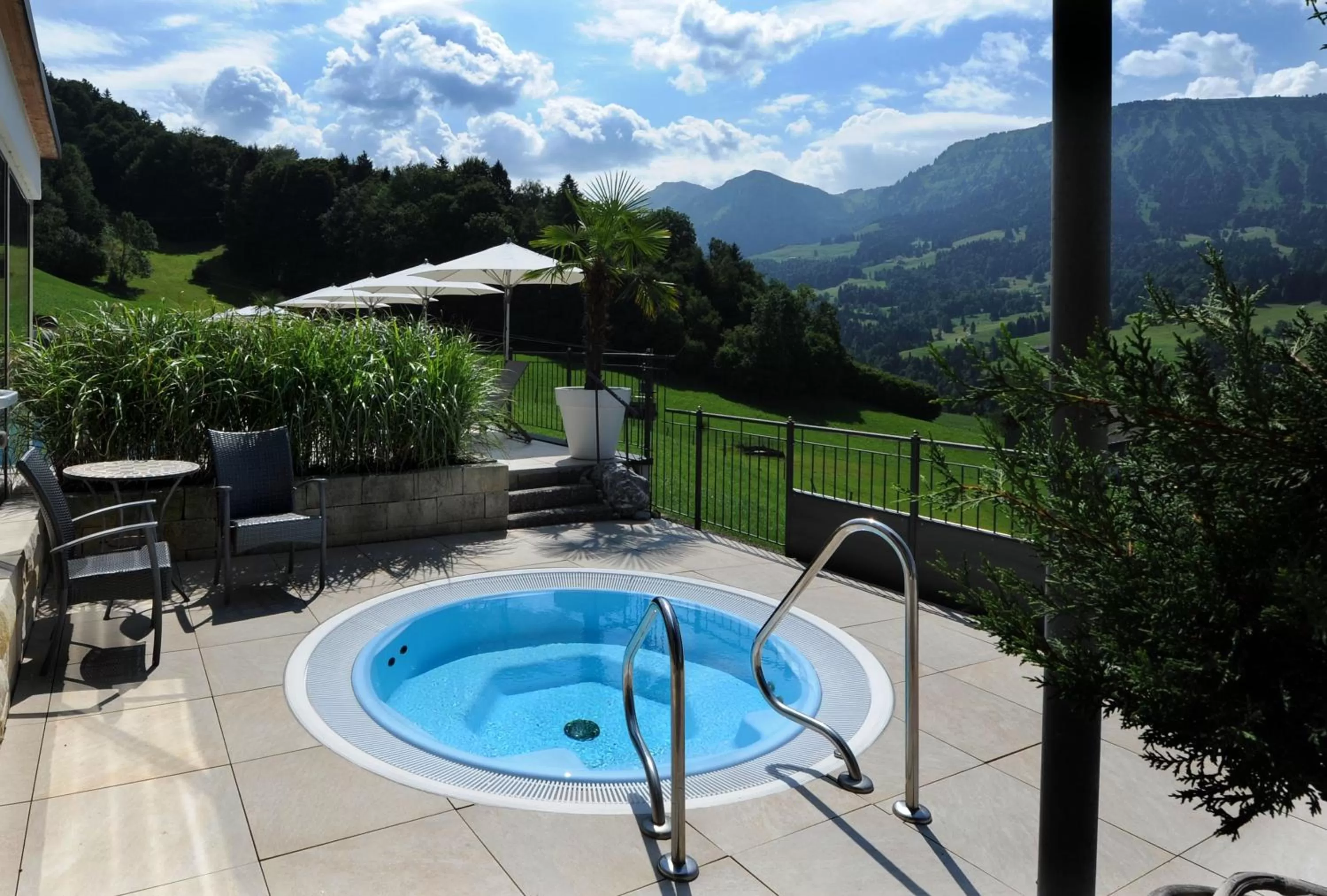 Hot Tub, Swimming Pool in St Hubertus BnB