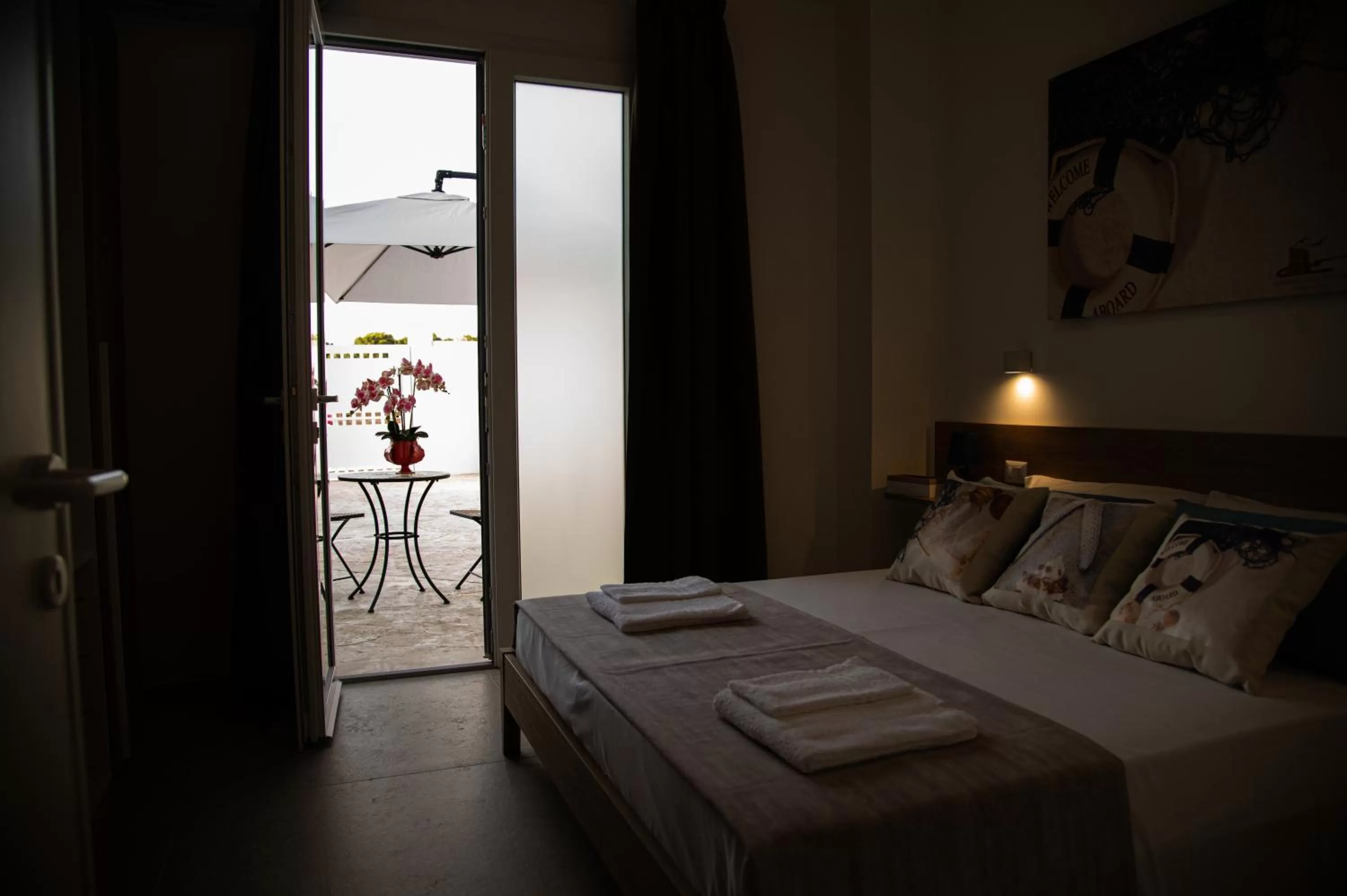 Bed in Granelli di sabbia