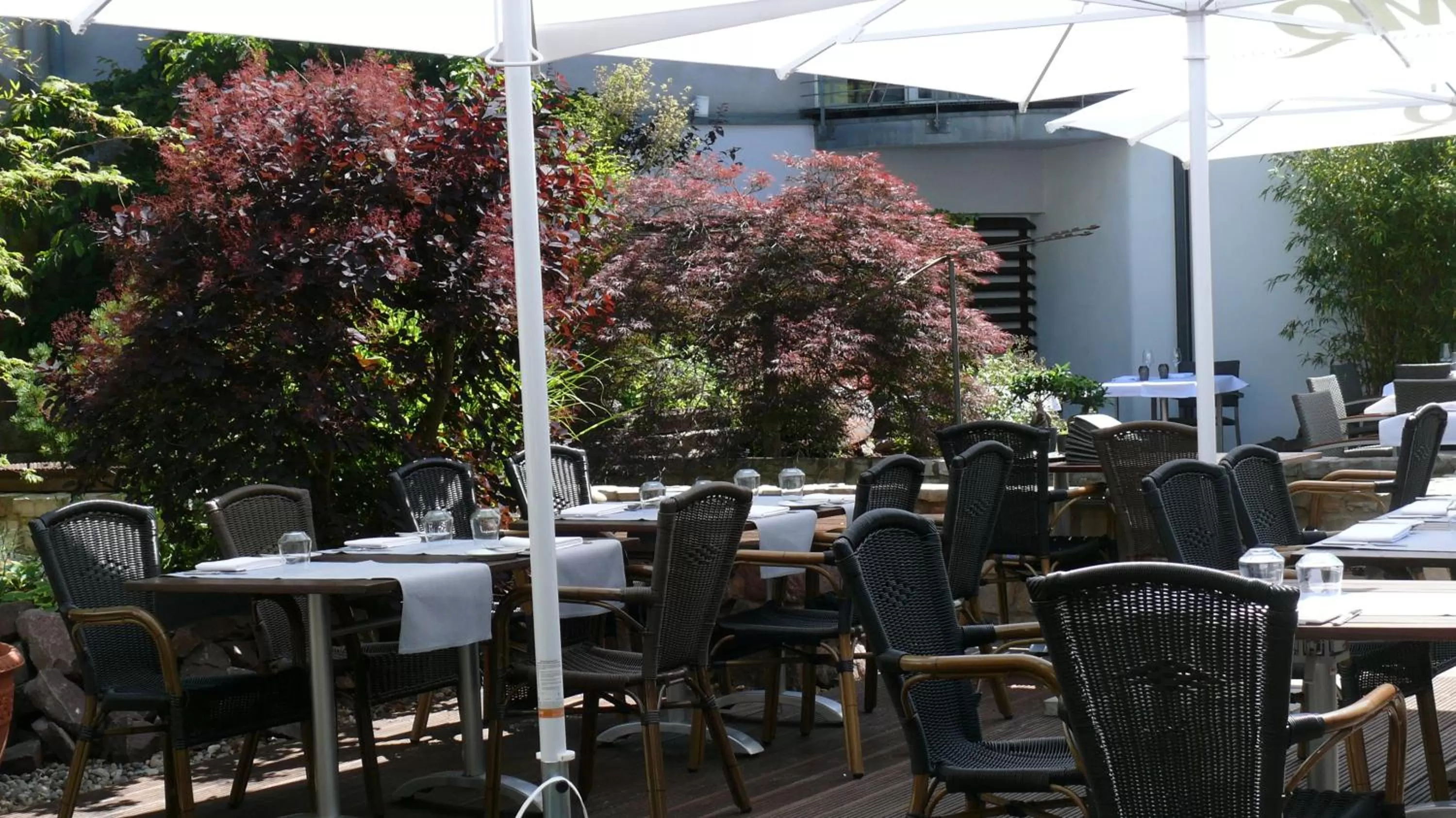 Patio, Restaurant/Places to Eat in Domaine Leidinger