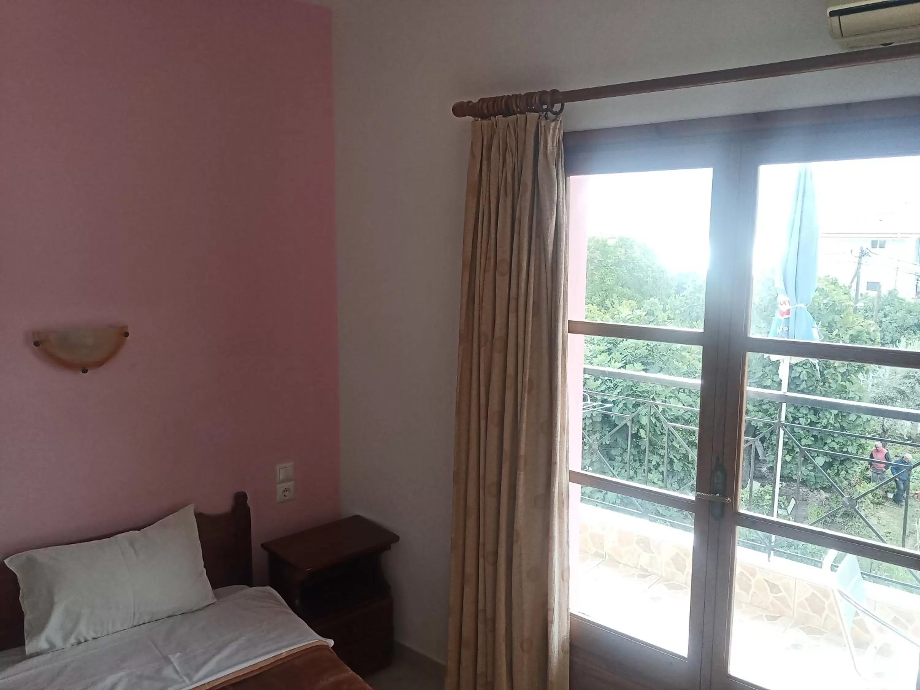 Balcony/Terrace in skiathos studios HL