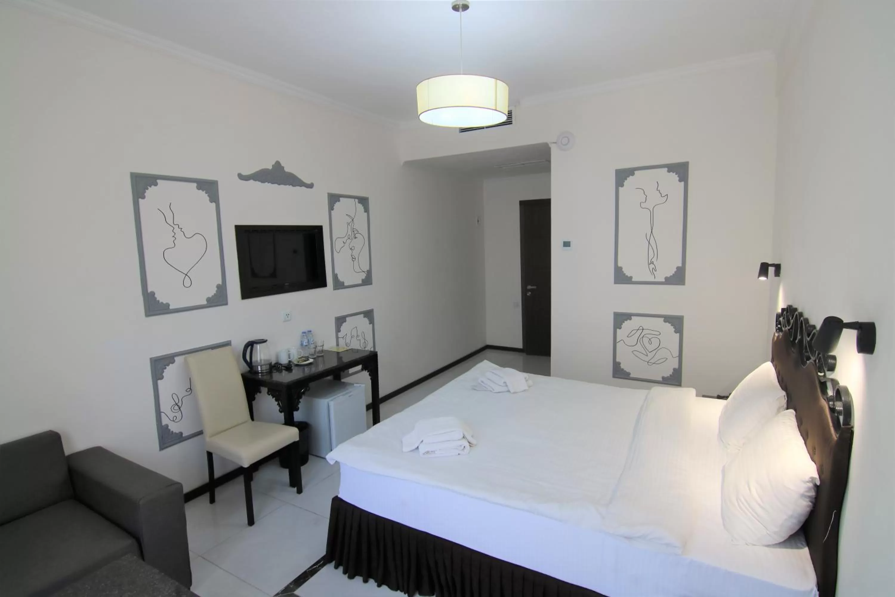 Bedroom, Bed in The One Boutique