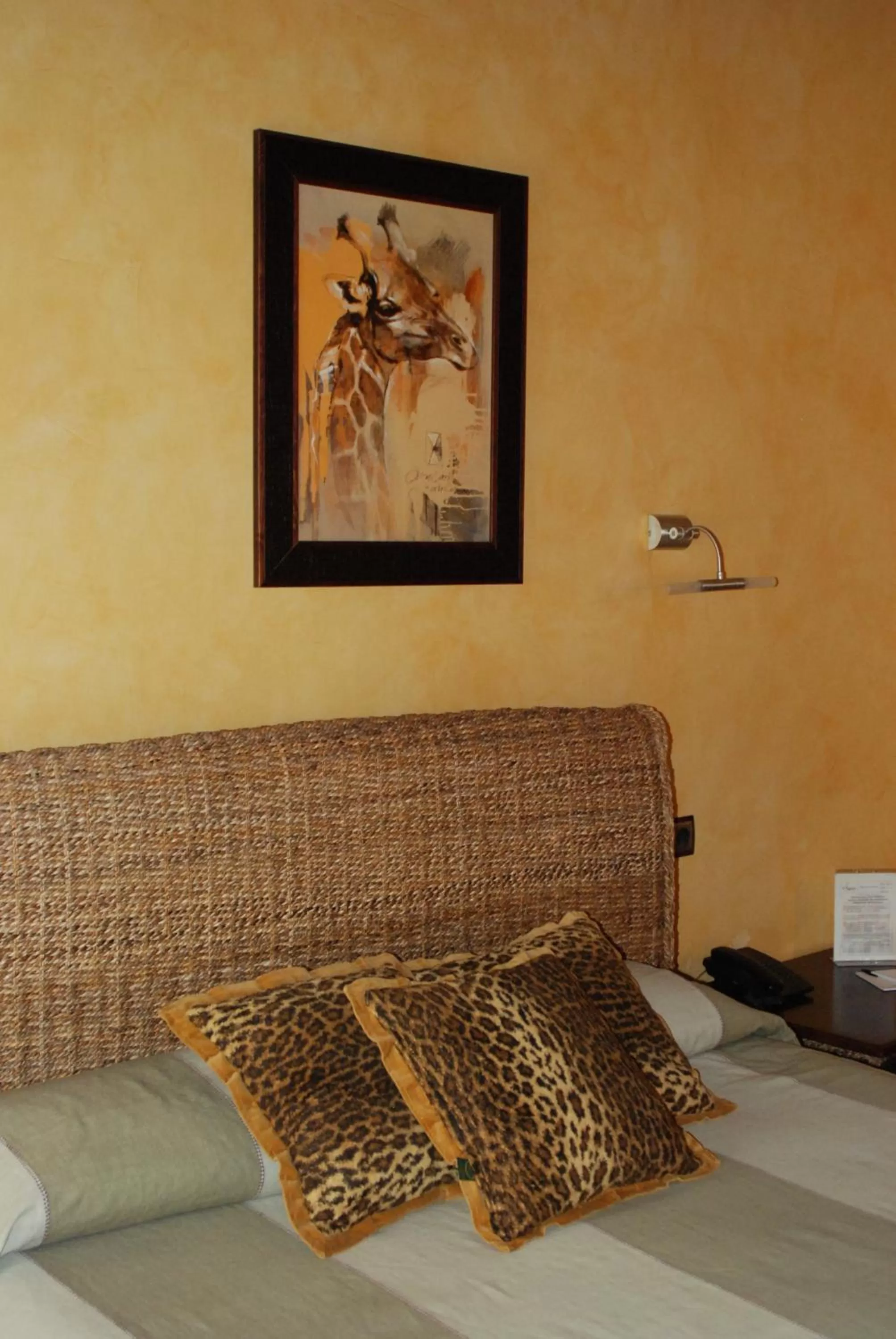 Bed in L'Agora Hotel