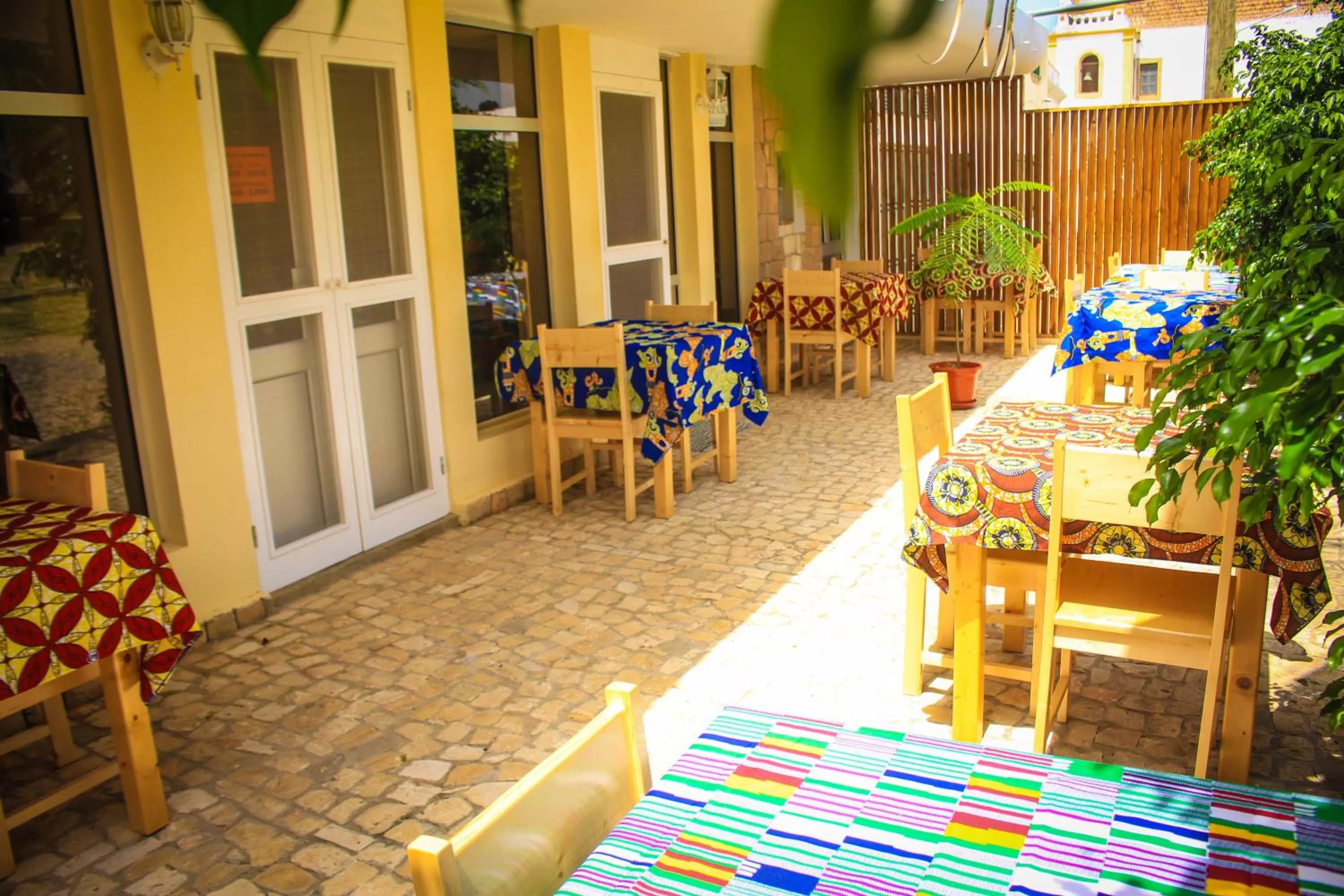 Patio in Atlantic Maio Hotel