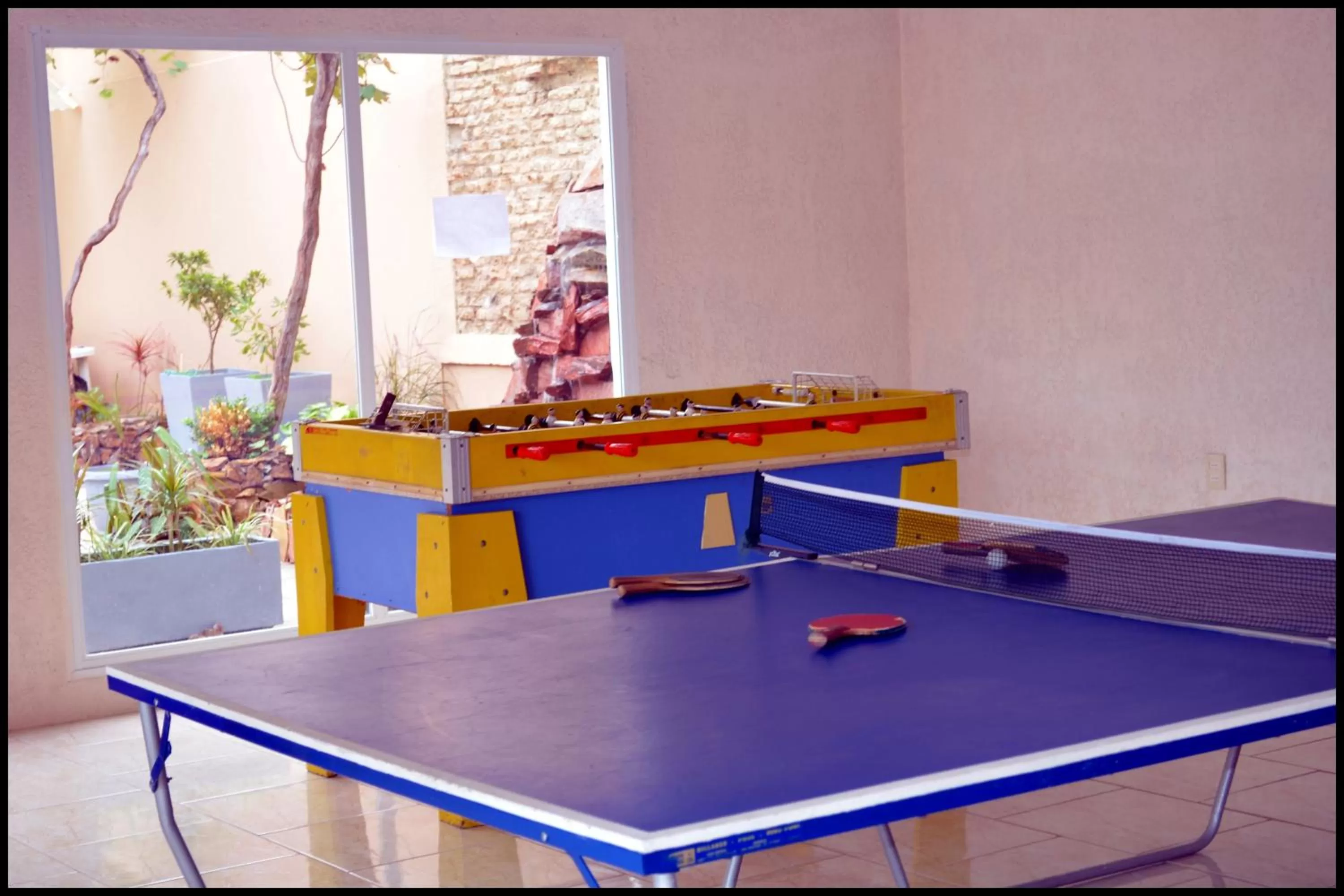 Day, Table Tennis in Hotel Internacional
