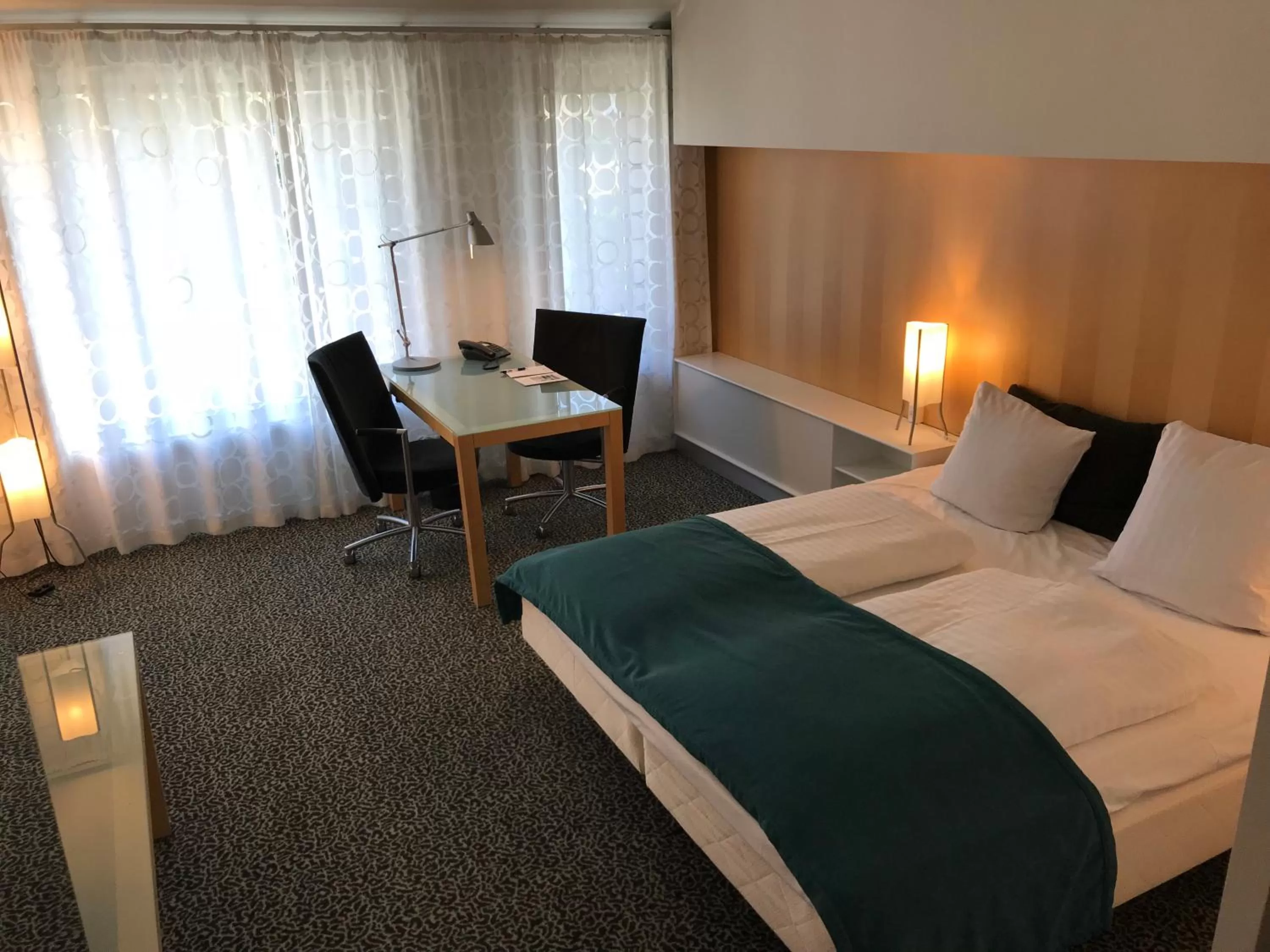 Bed in Glostrup Park Hotel