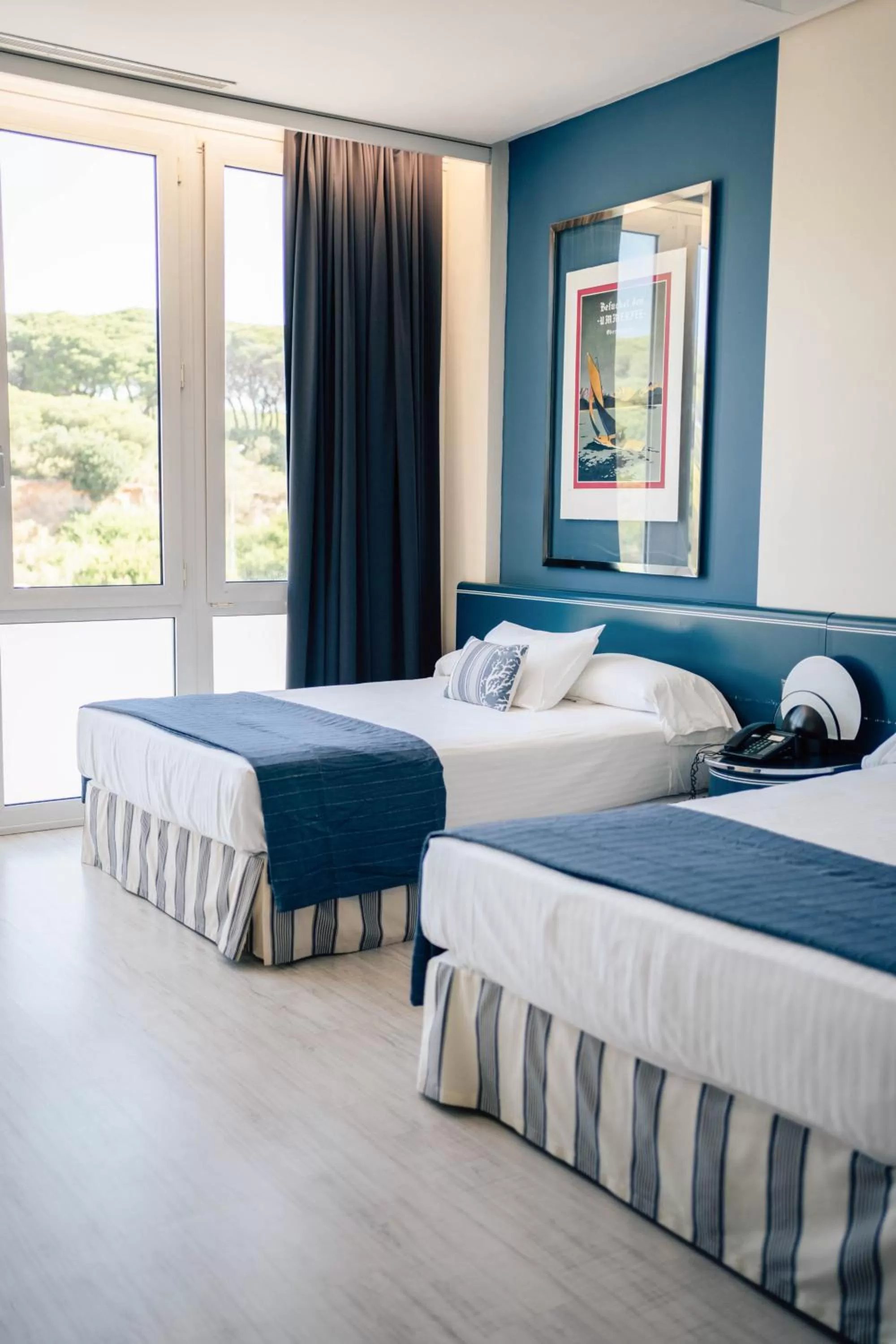 Bed in Hotel Puerto Sherry