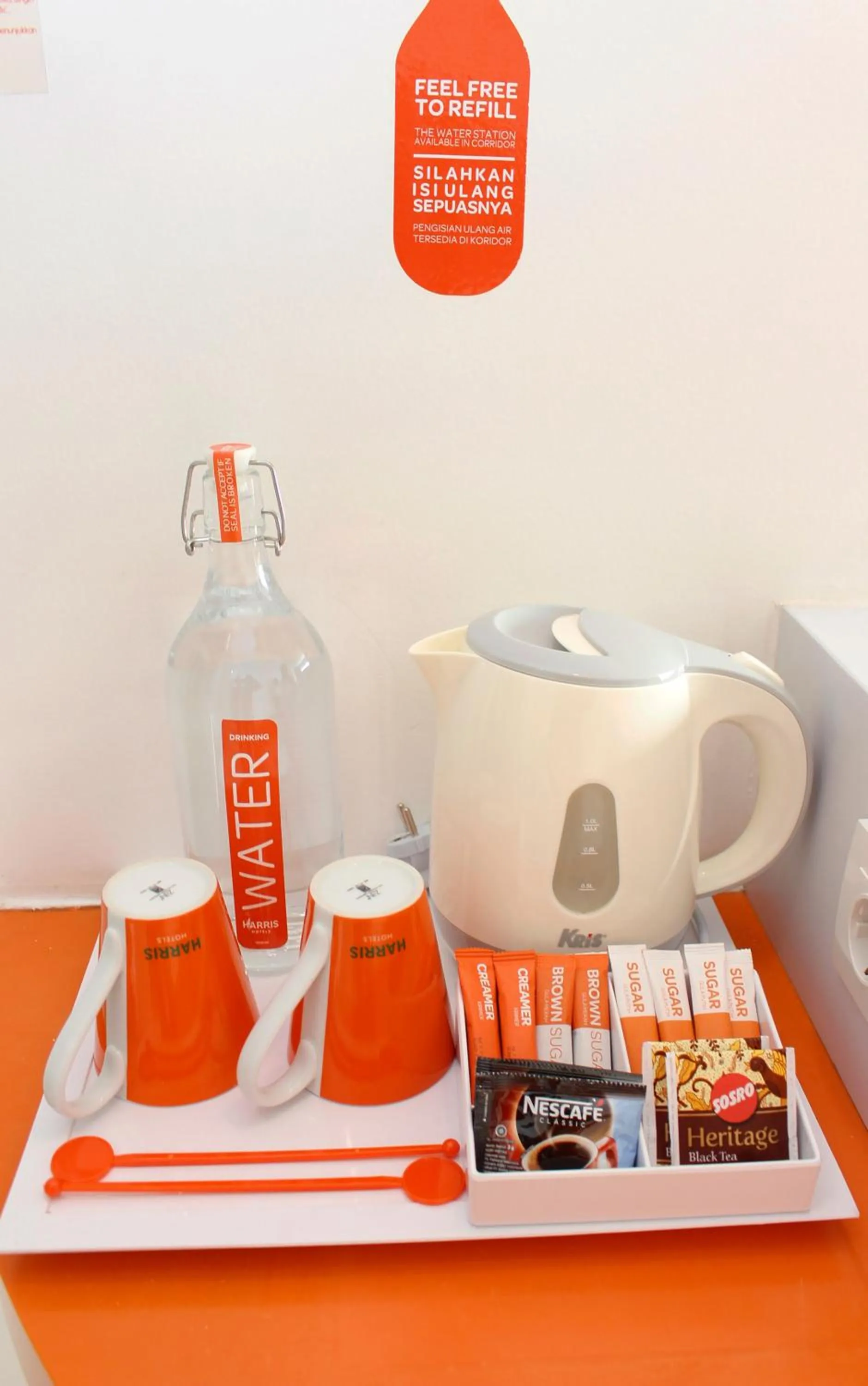 Coffee/tea facilities in HARRIS Hotel Samarinda