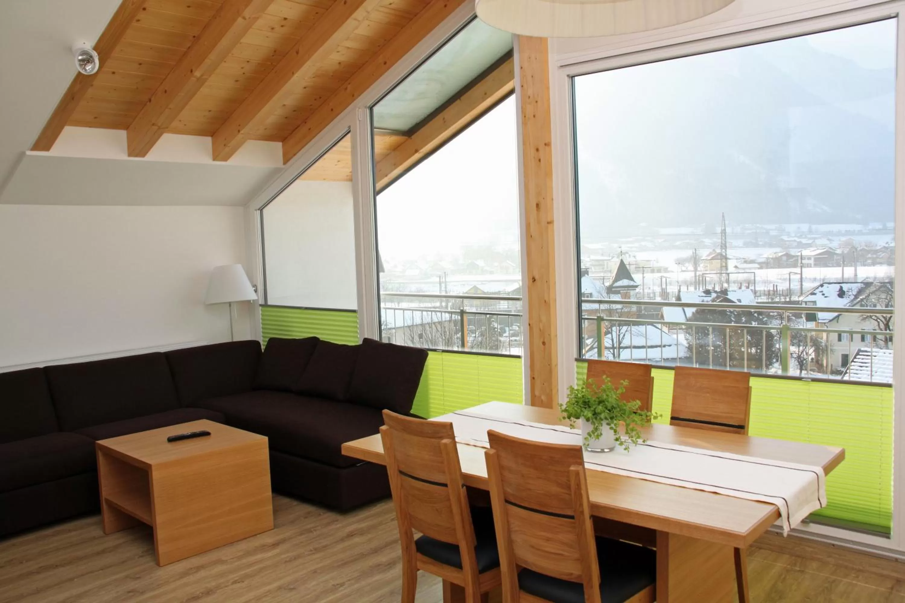 Seating area in Pension Café Maier