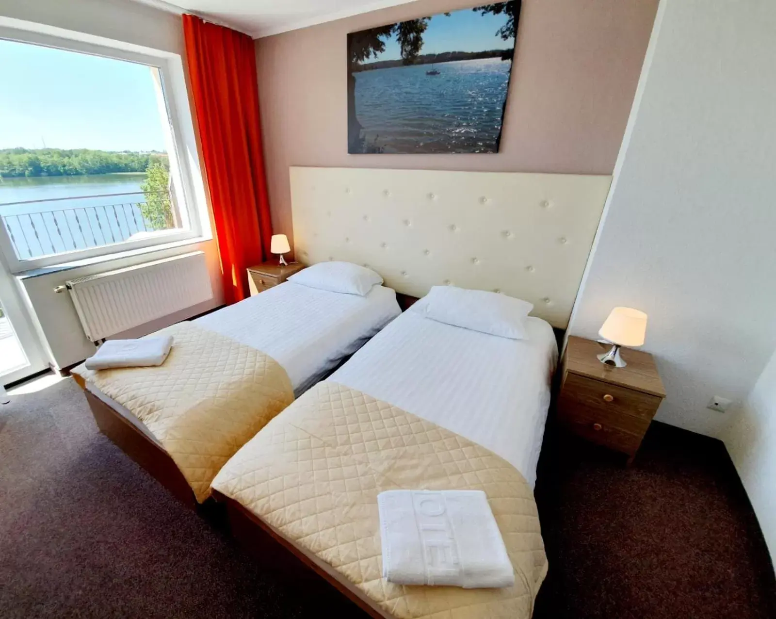 Family Room (4 Adults) with Lake View in Hotel Mazuria Country & SPA Family Room (4 Adults) with Lake View in Hotel Mazuria Country & SPA