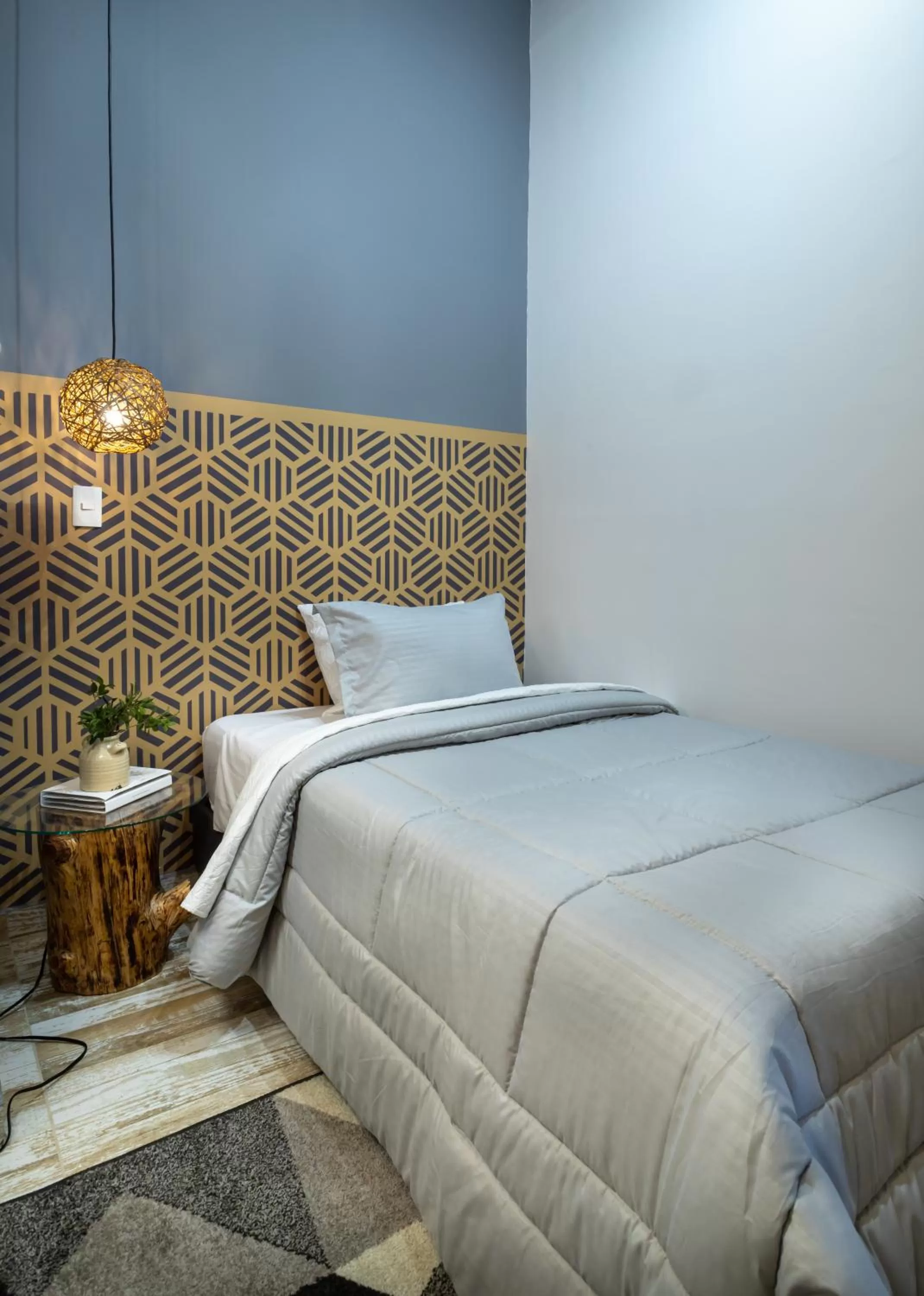 Bed in Hotel Lexum Estadio