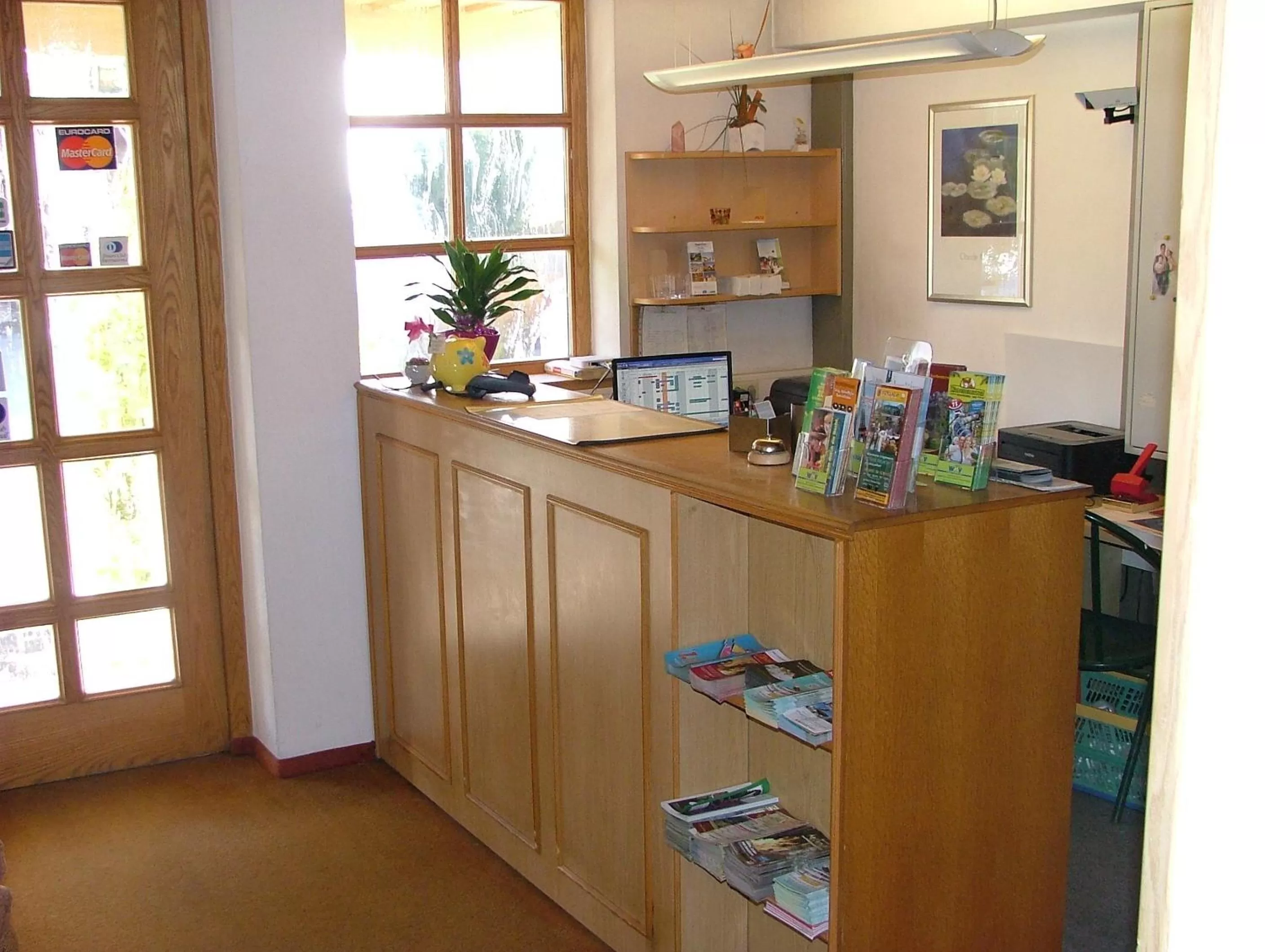 Lobby or reception in Pension Wachau