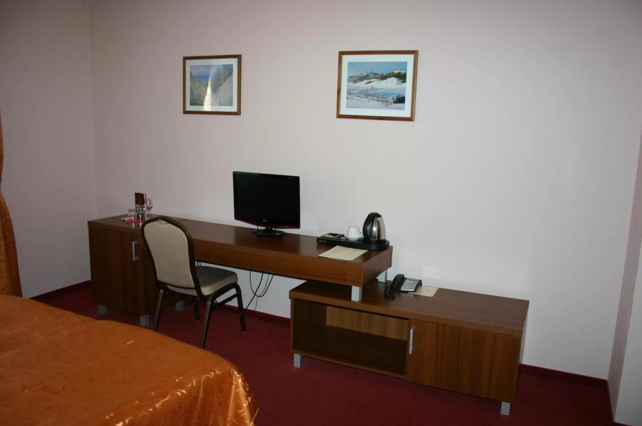 TV/Entertainment Center in Hotel Jelen