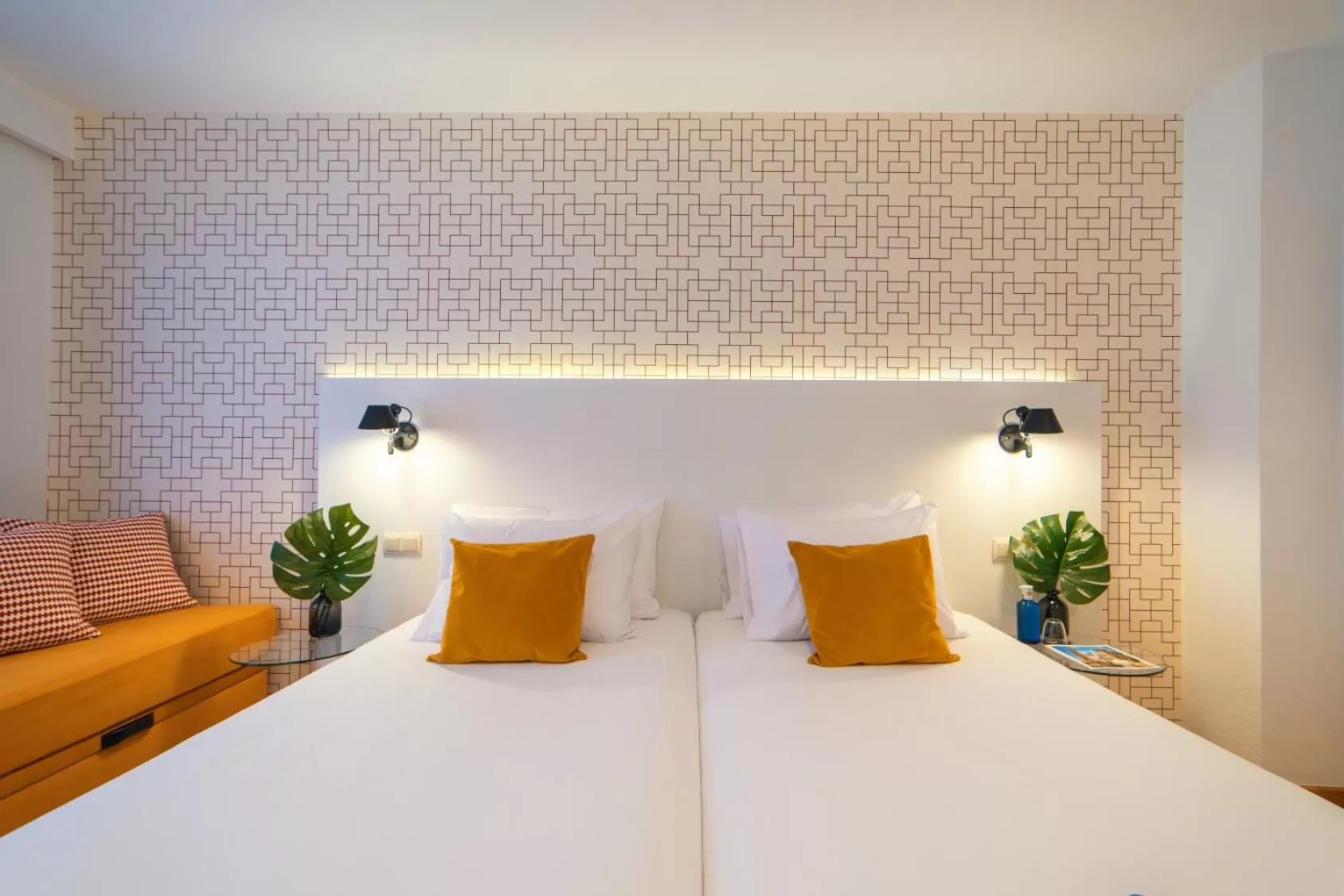 Bed in Hotel Cetina Murcia