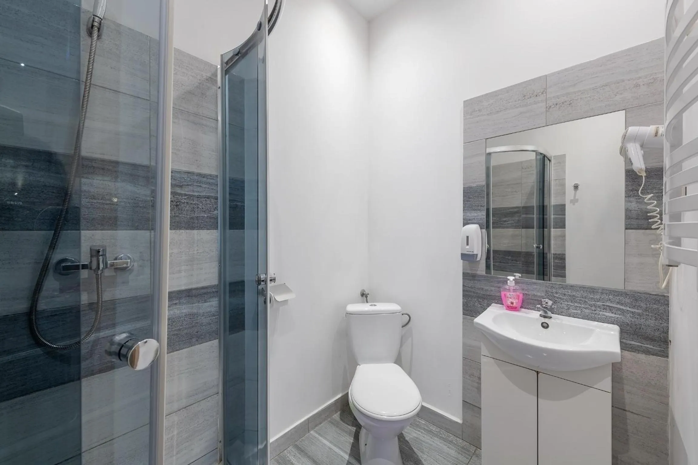 Shower in Queen Apartments