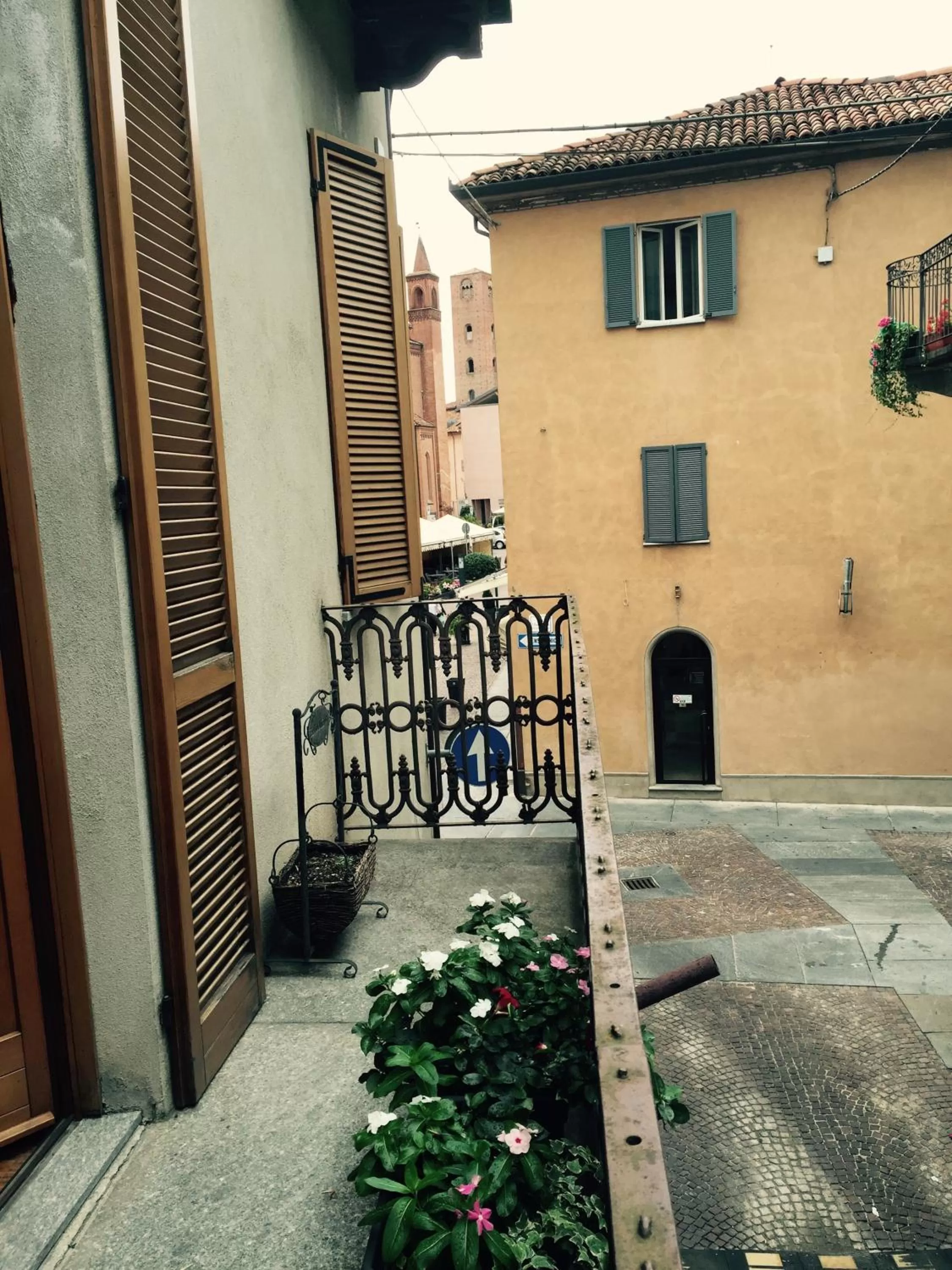 Balcony/Terrace in Albergo San Lorenzo