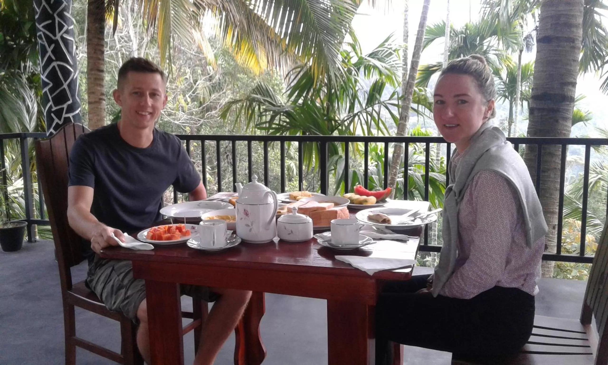 Asian breakfast in Different View