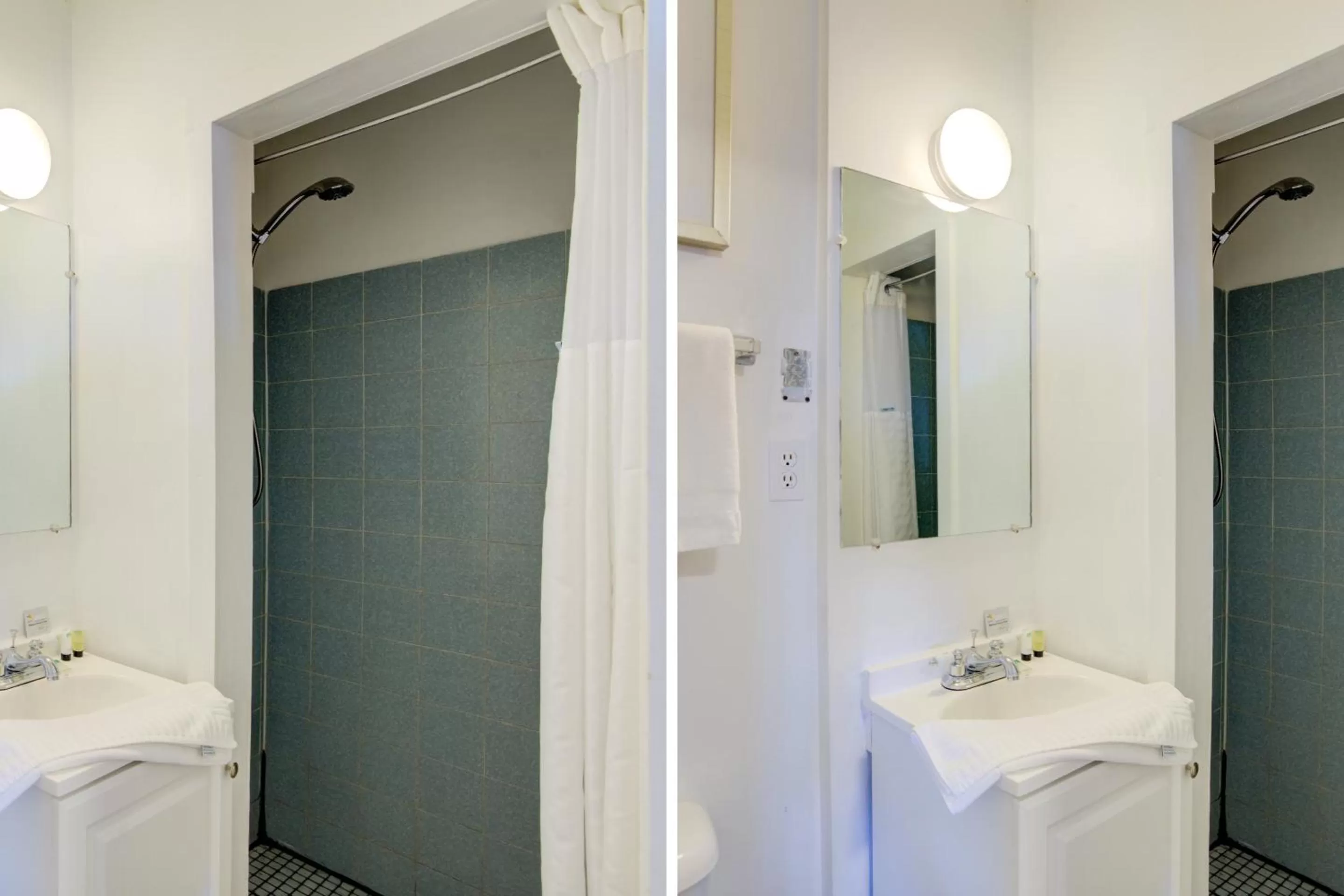 Shower in Rose's Motel