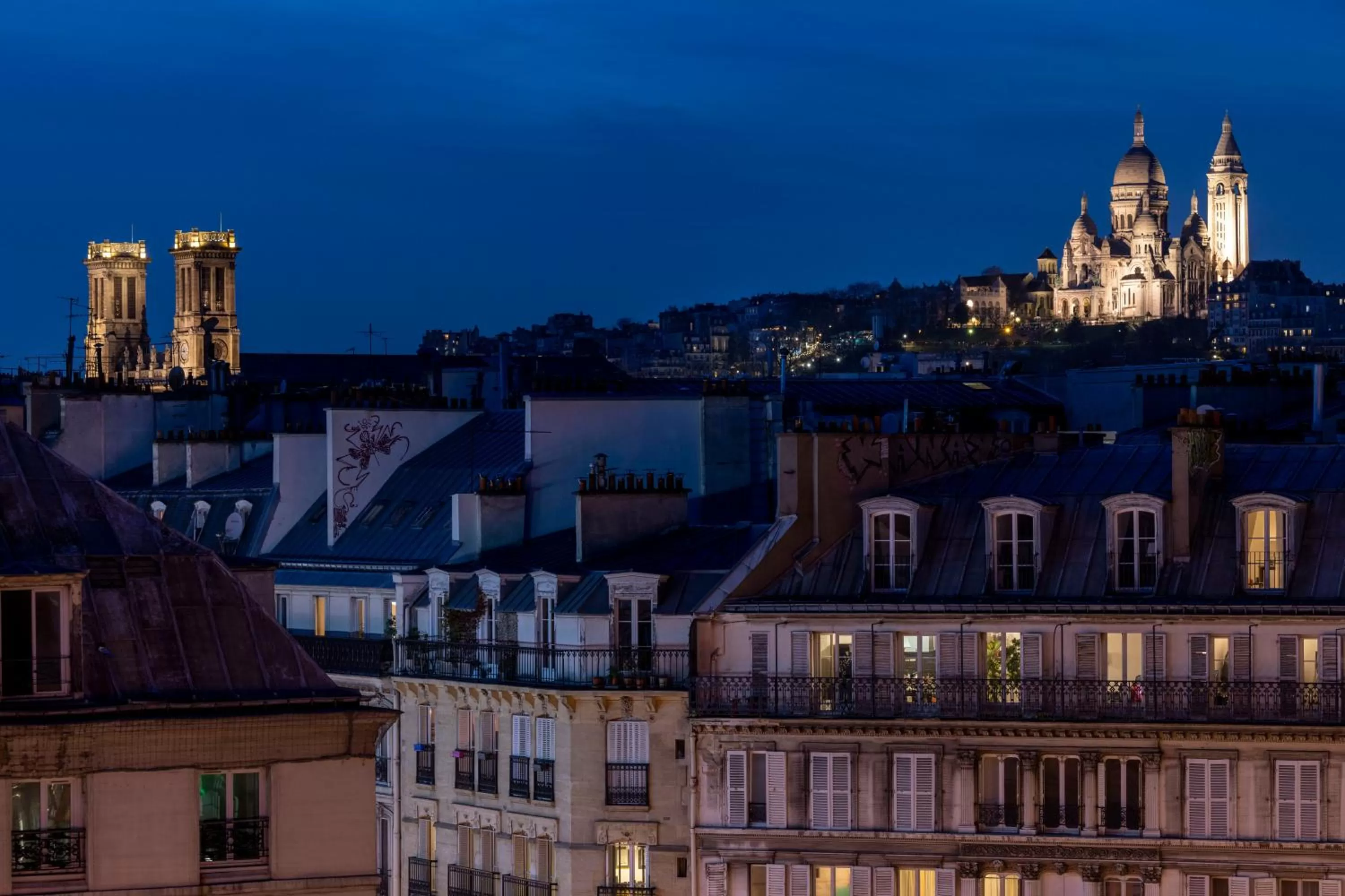 City view in Hôtel Esté