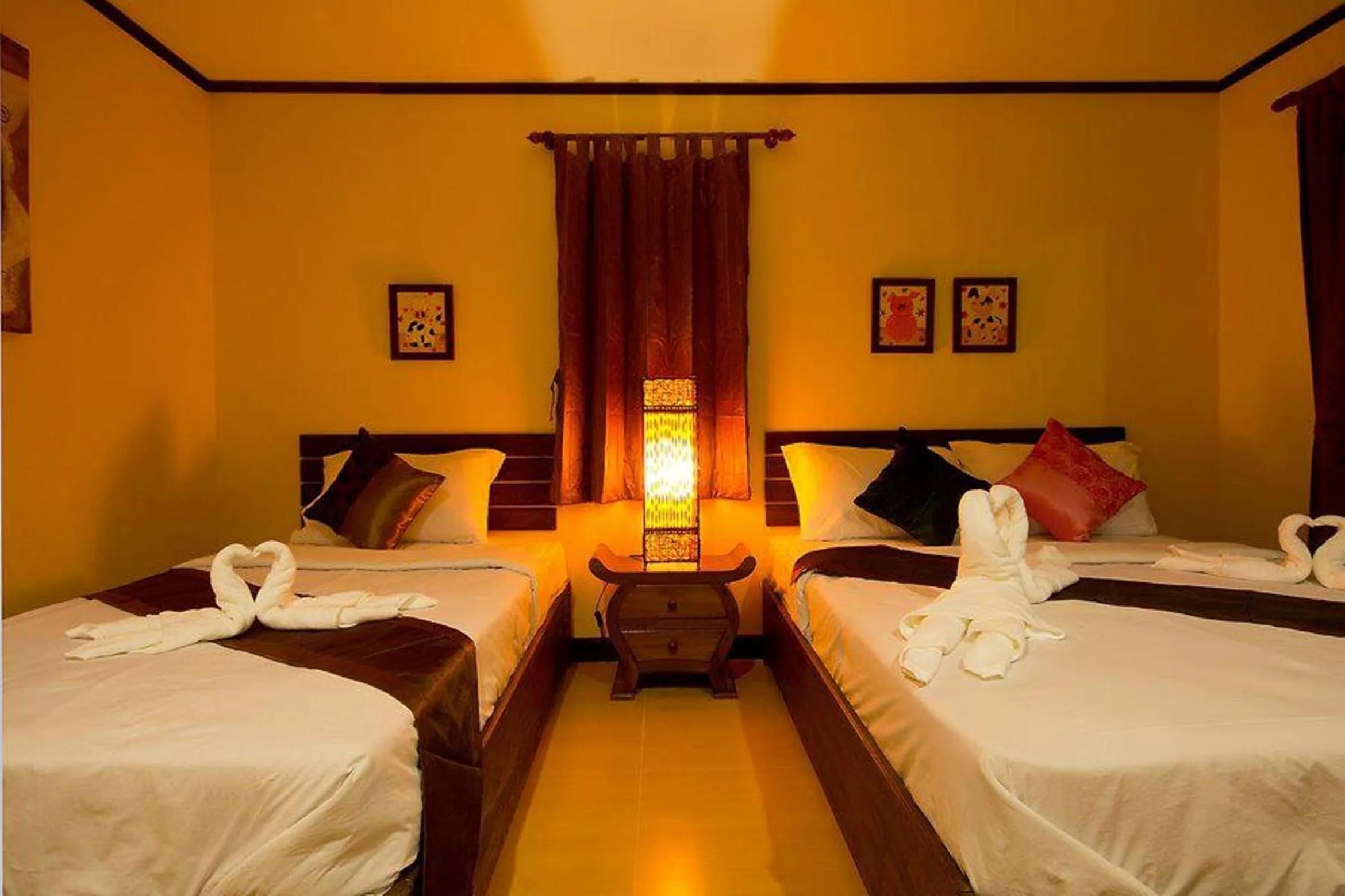 Bed in The Sylvana Pai