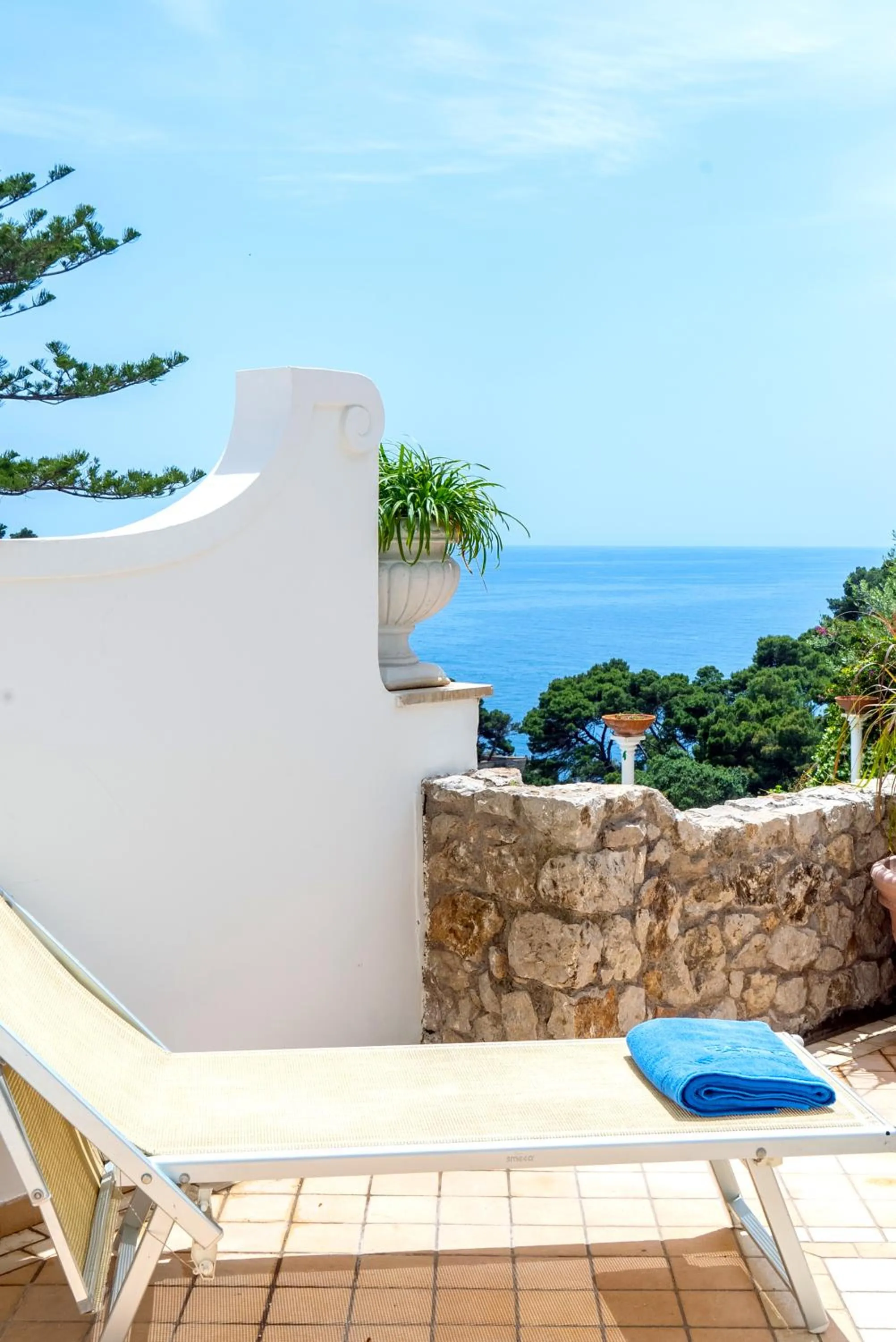 Balcony/Terrace in Hotel La Floridiana