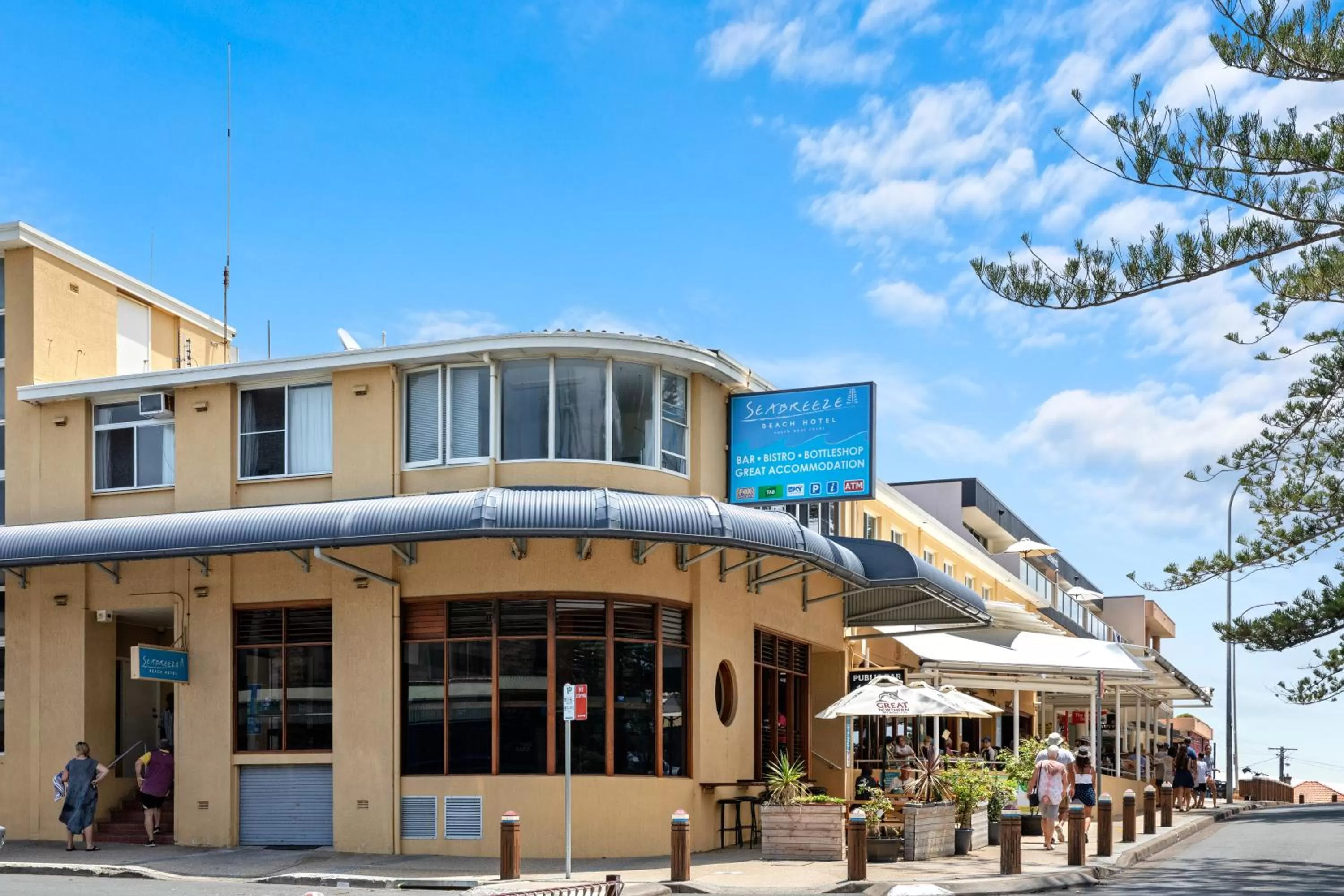Property logo or sign in Seabreeze Beach Hotel