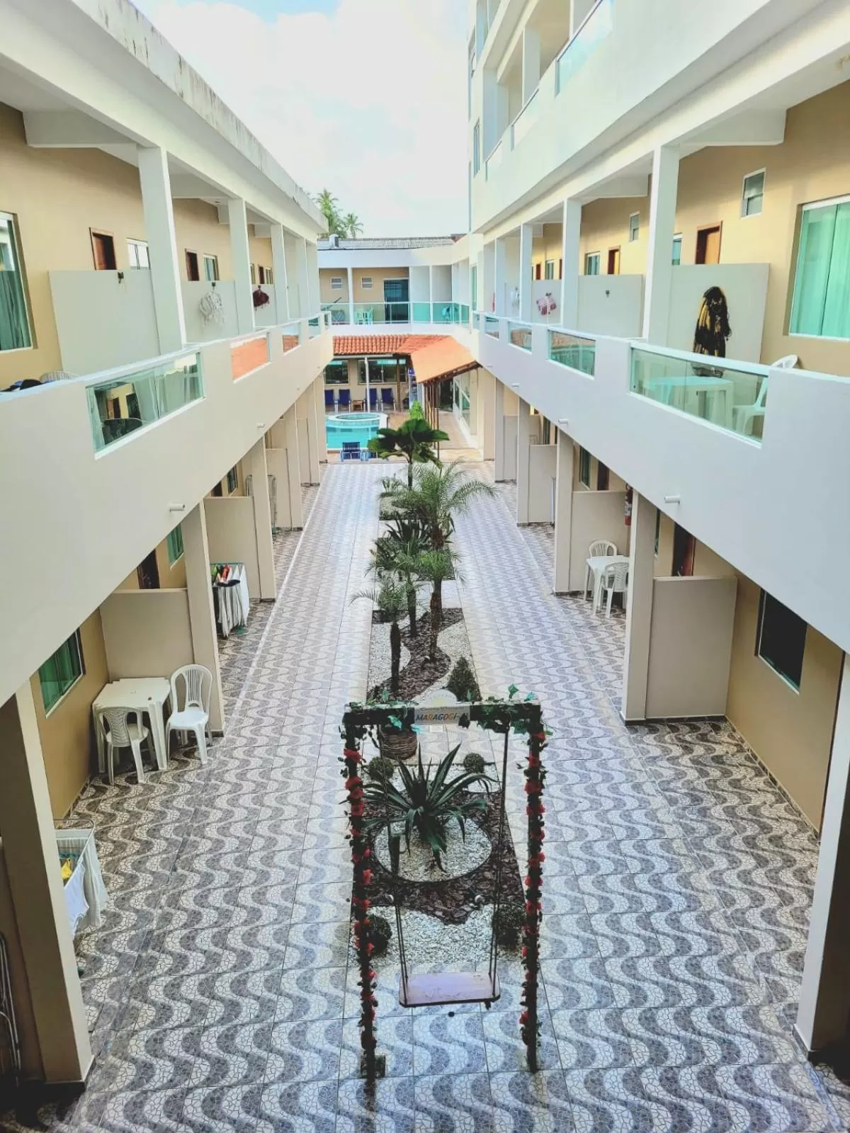 Property building in Pousada Concha Dourada