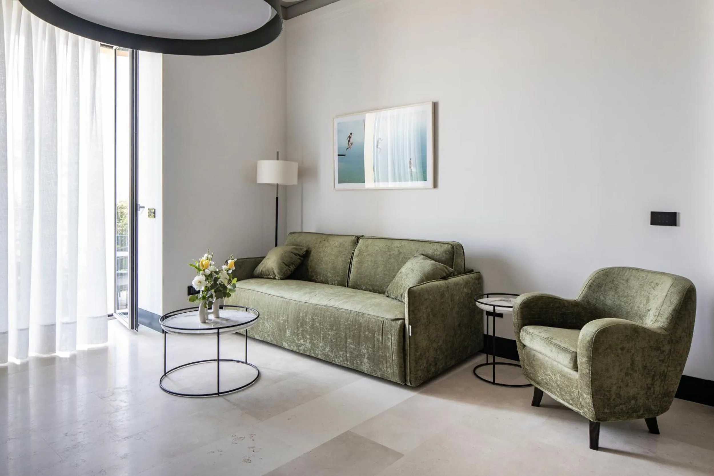 Living room in Grand Hotel Angiolieri