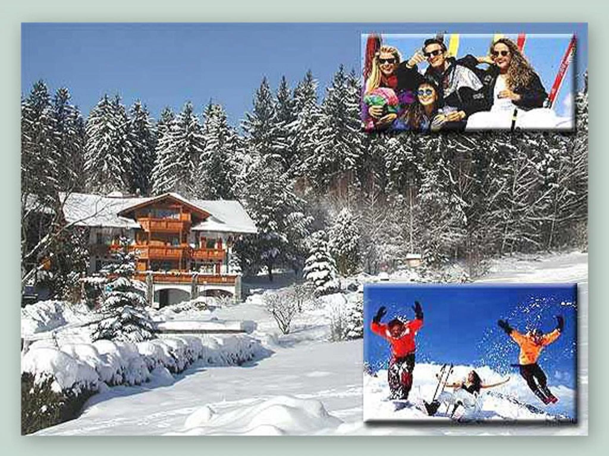 Winter in GarniHotel - Arberblick