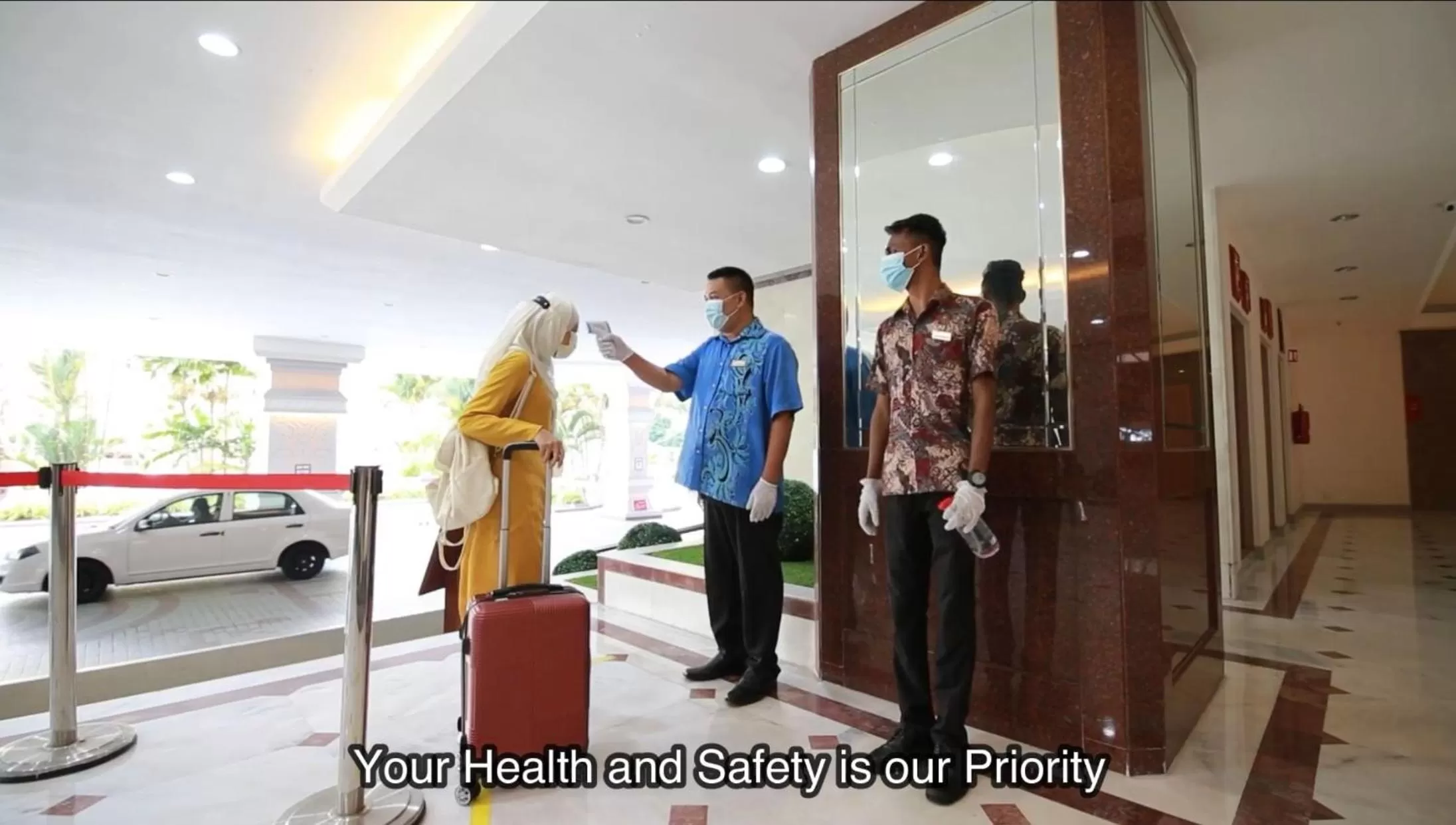 People in The Bayview Beach Resort