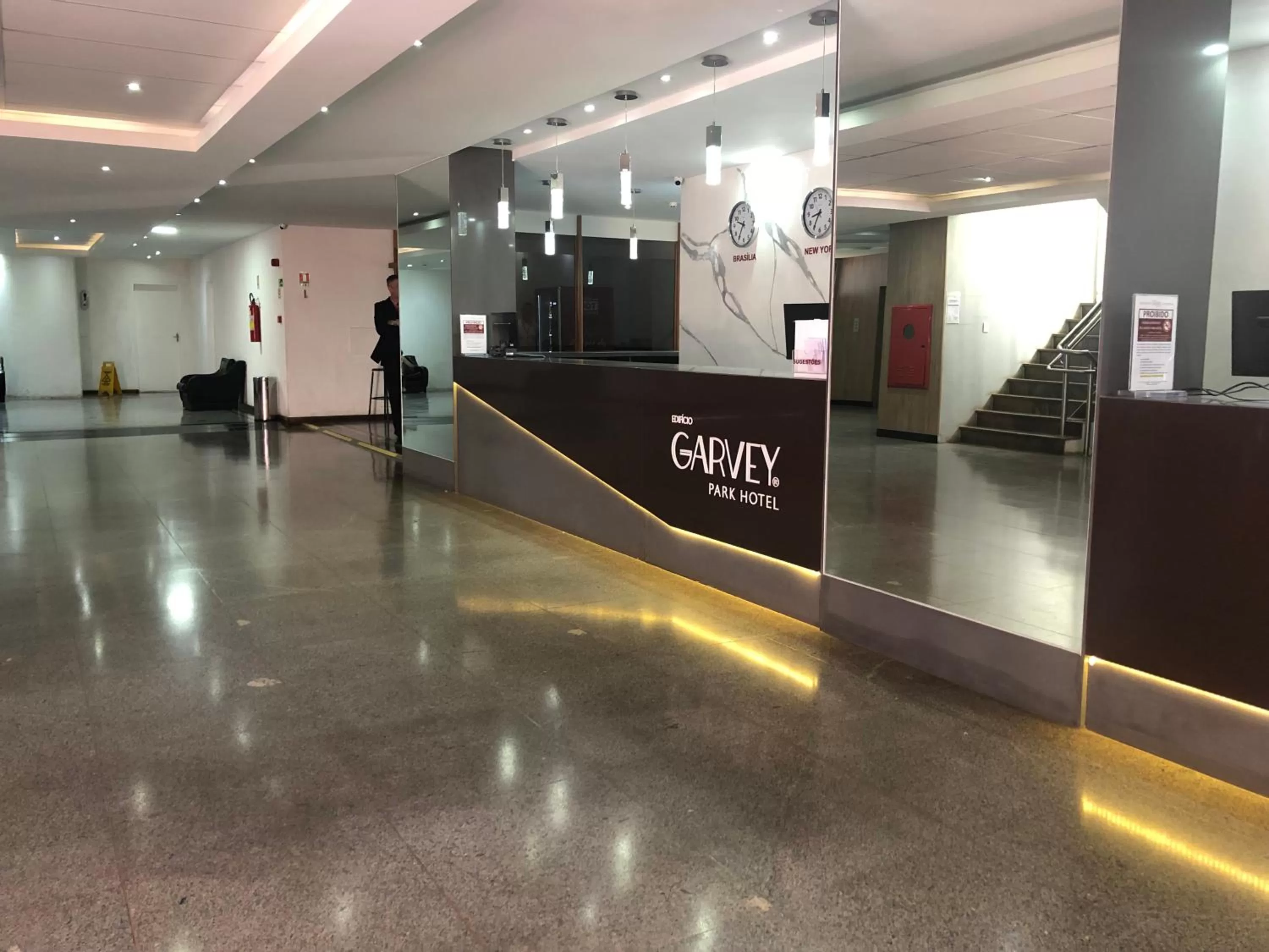 Lobby or reception in ABC Apart Hotel