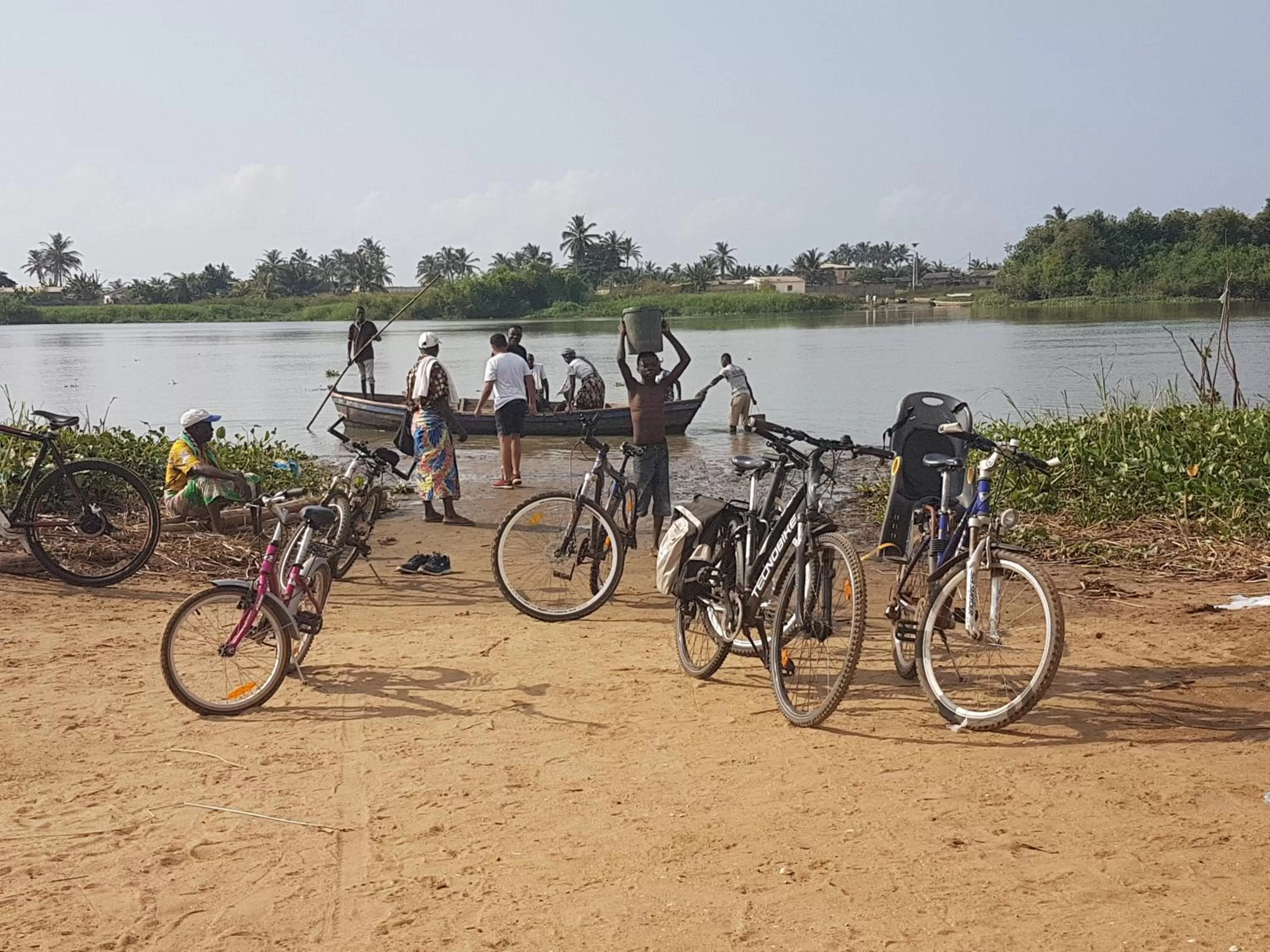 Property building, Biking in Ramaya Auberge Espagnole