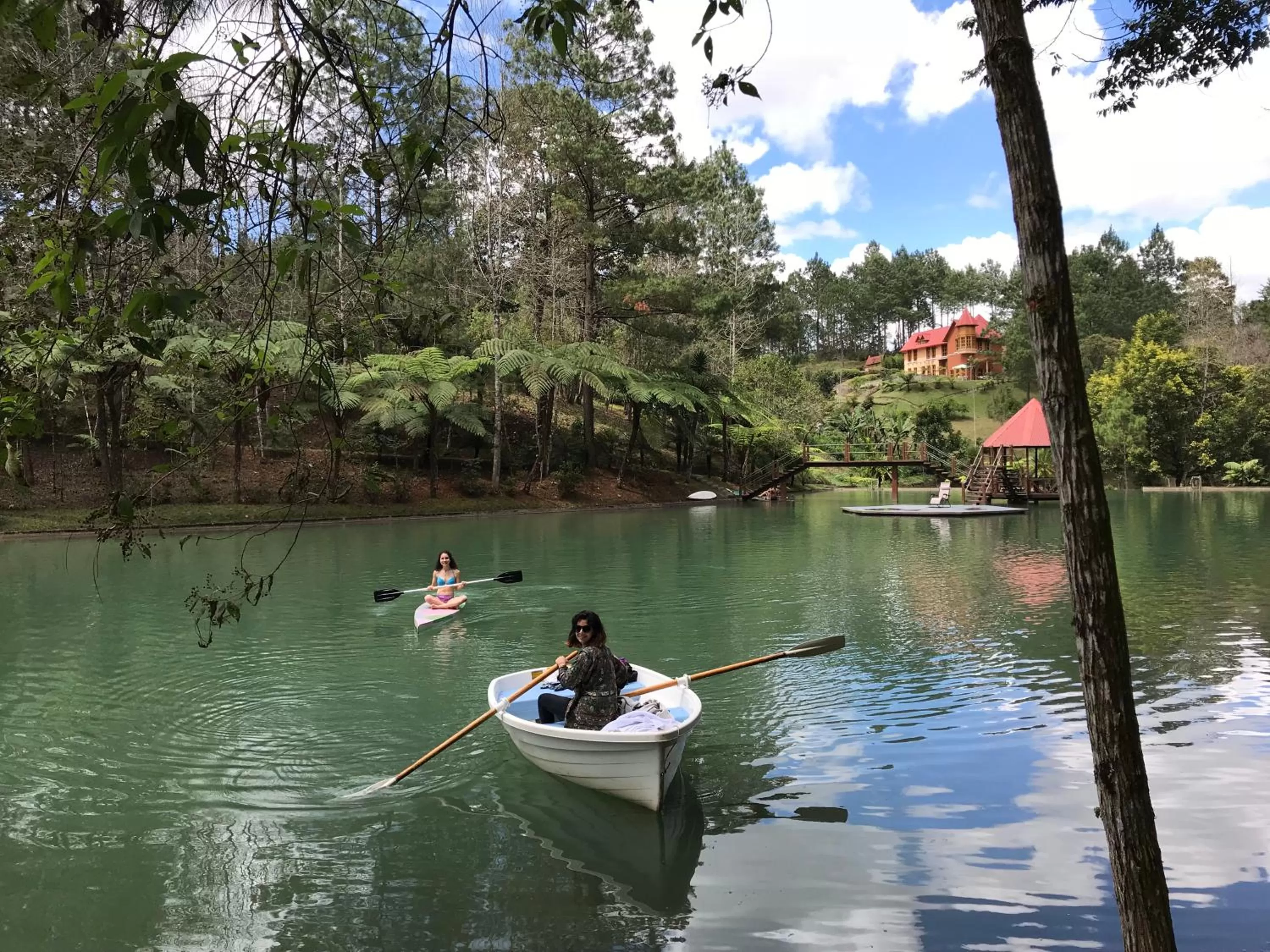 Aqua park in Hotel en Finca Chijul, reserva natural privada