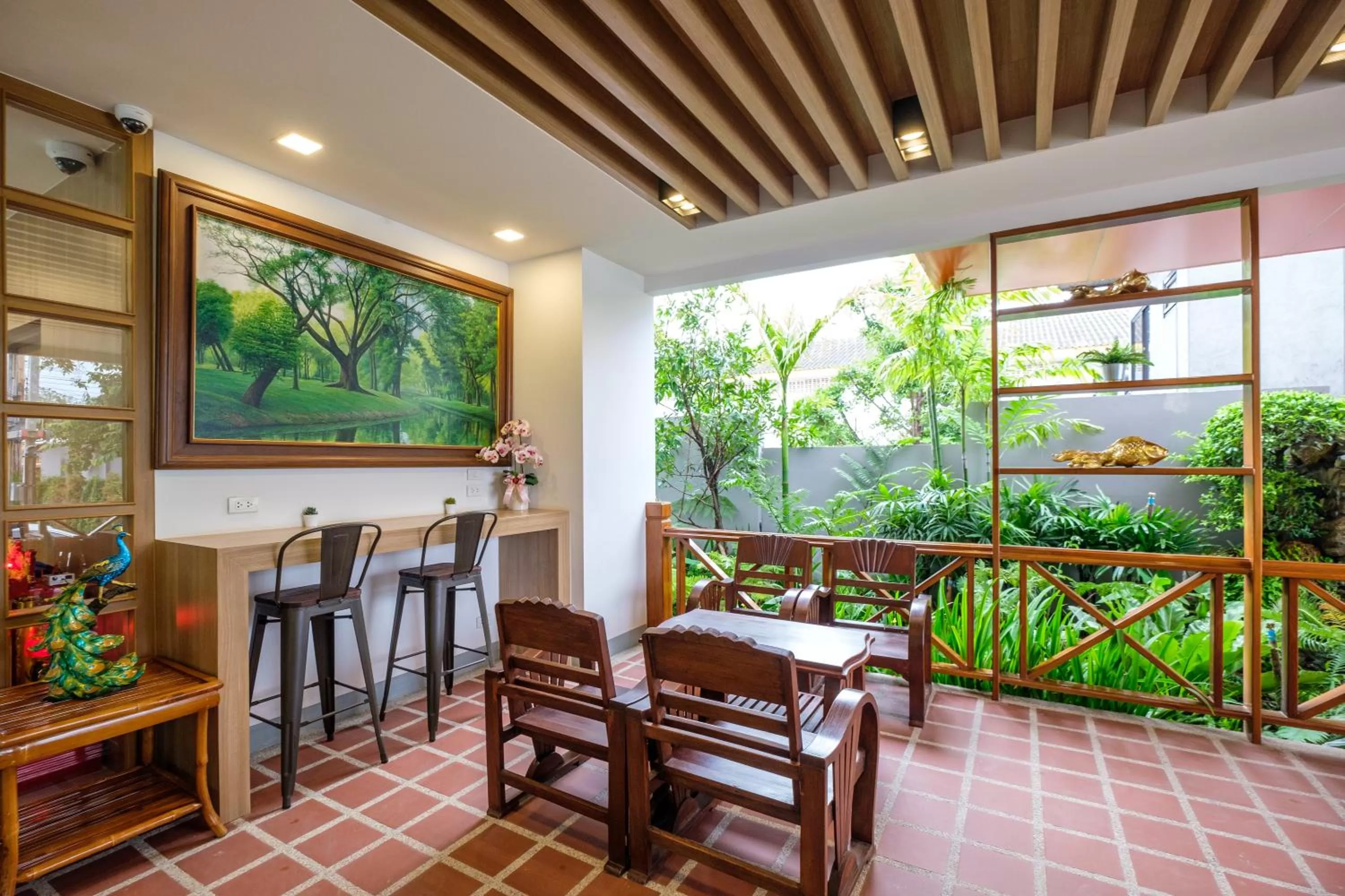 Balcony/Terrace in Monte Maesot hotel