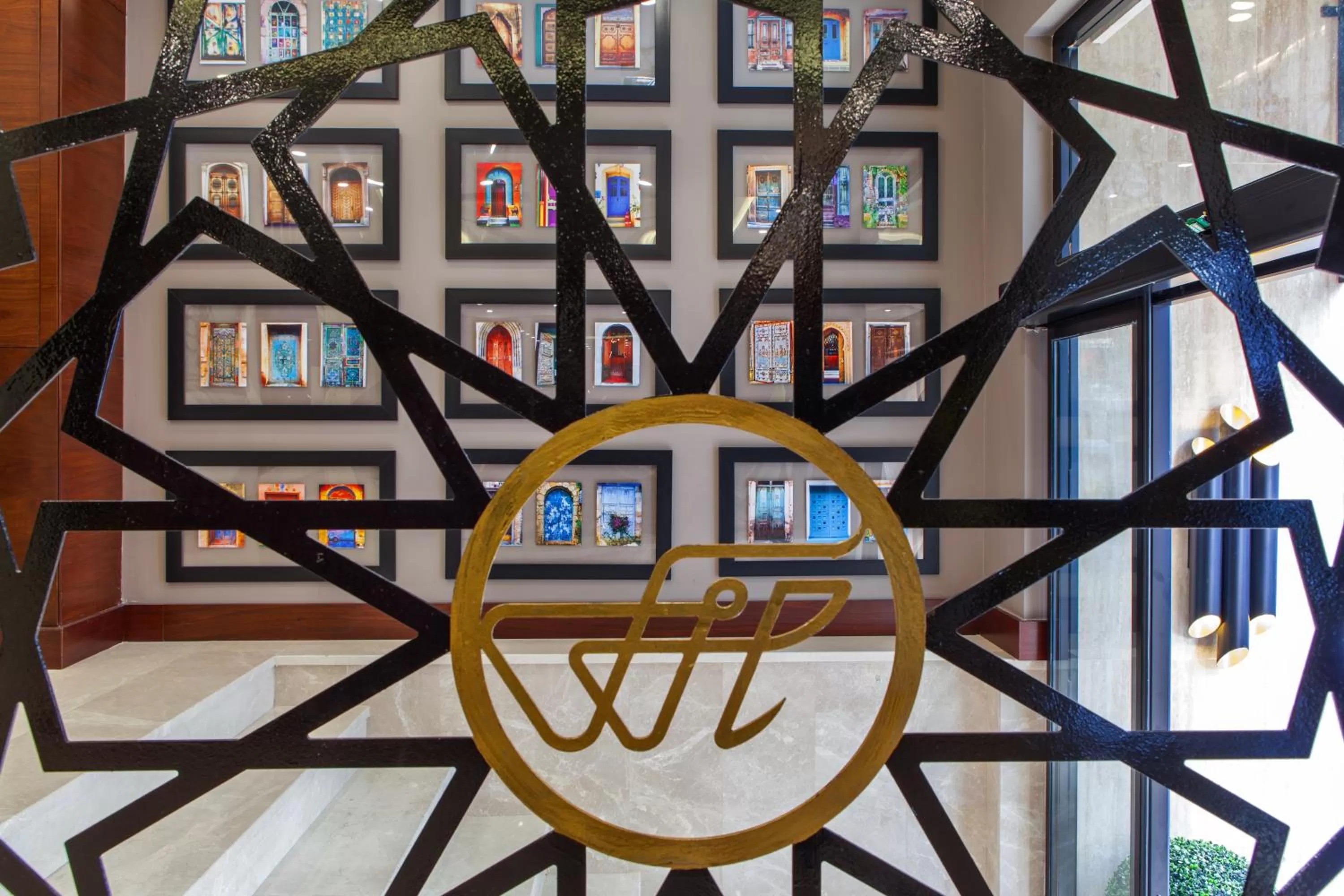 Decorative detail in Ferman Hilal Hotel-Special Category