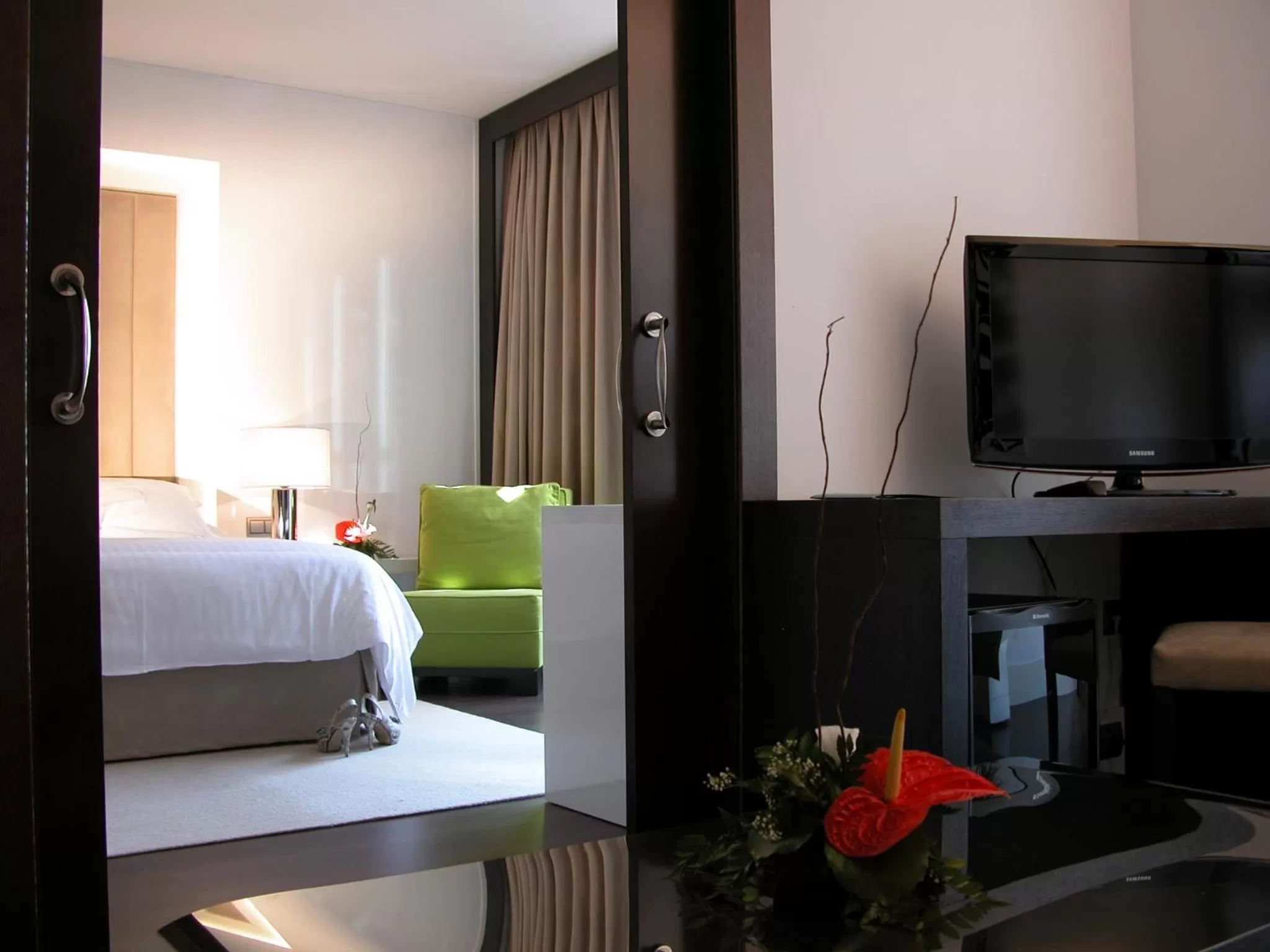 Bed in Hotel Beatriz Albacete & SPA