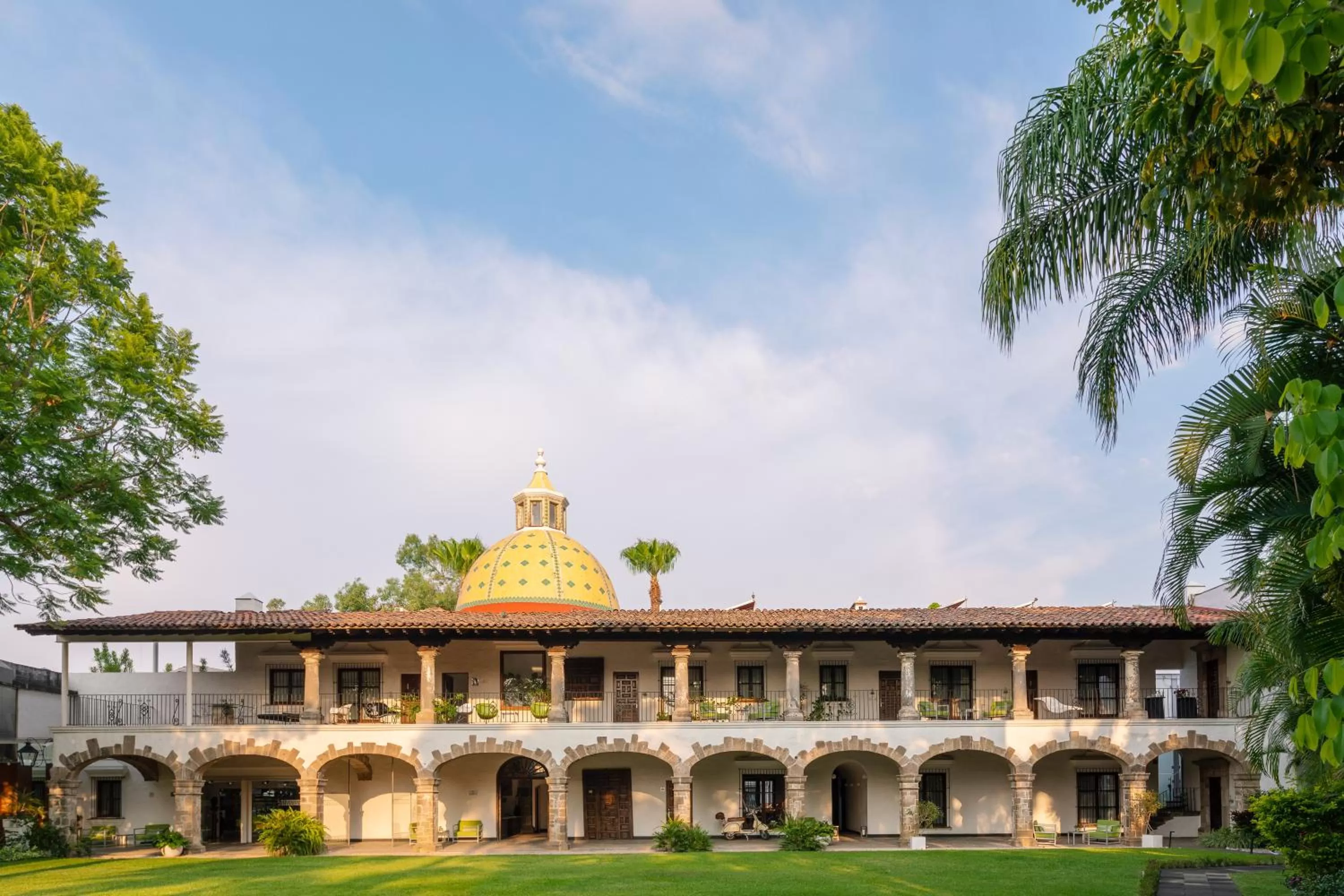 Property building in Anticavilla Hotel Restaurante & Spa