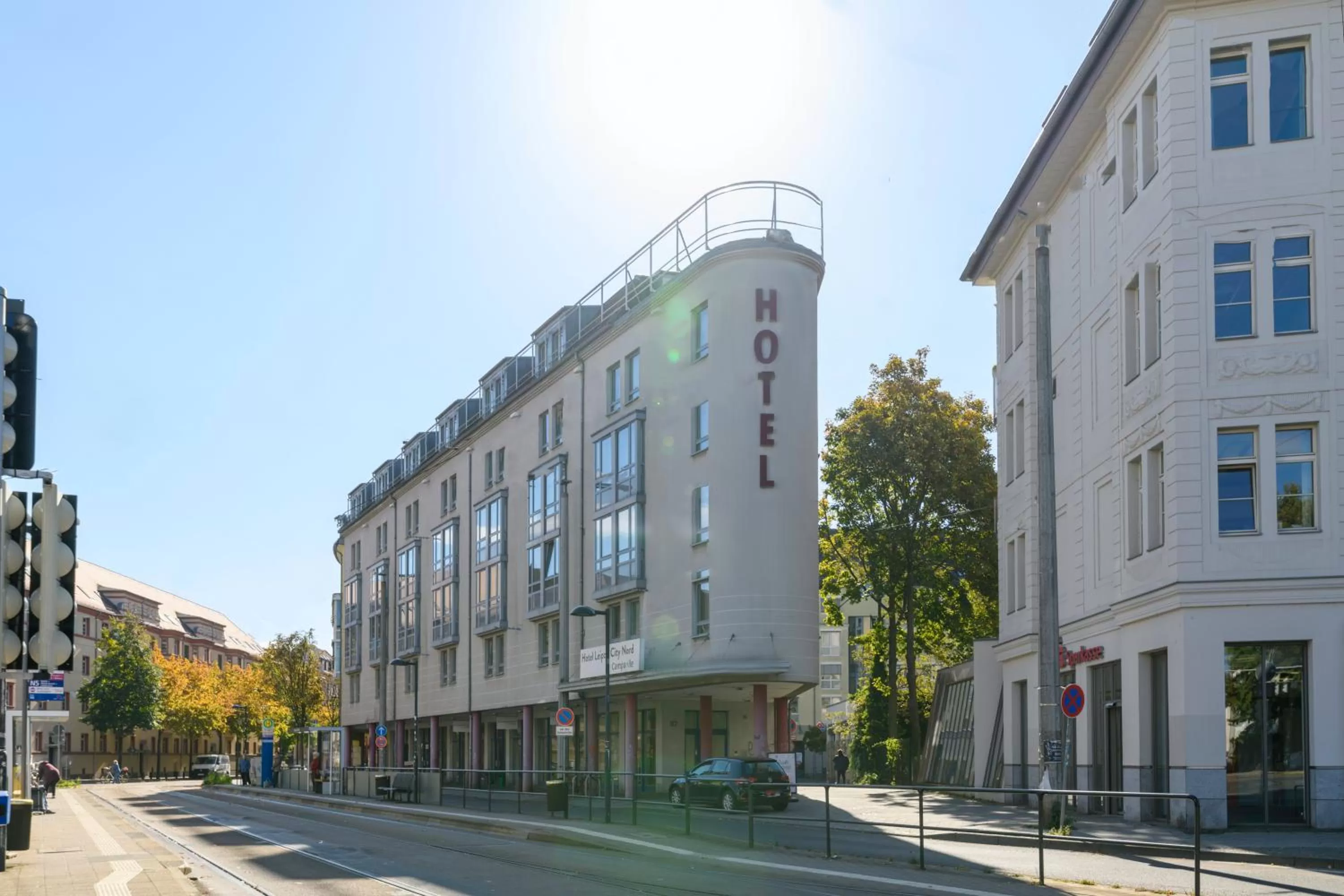 Property building in Hotel Leipzig City Nord by Campanile