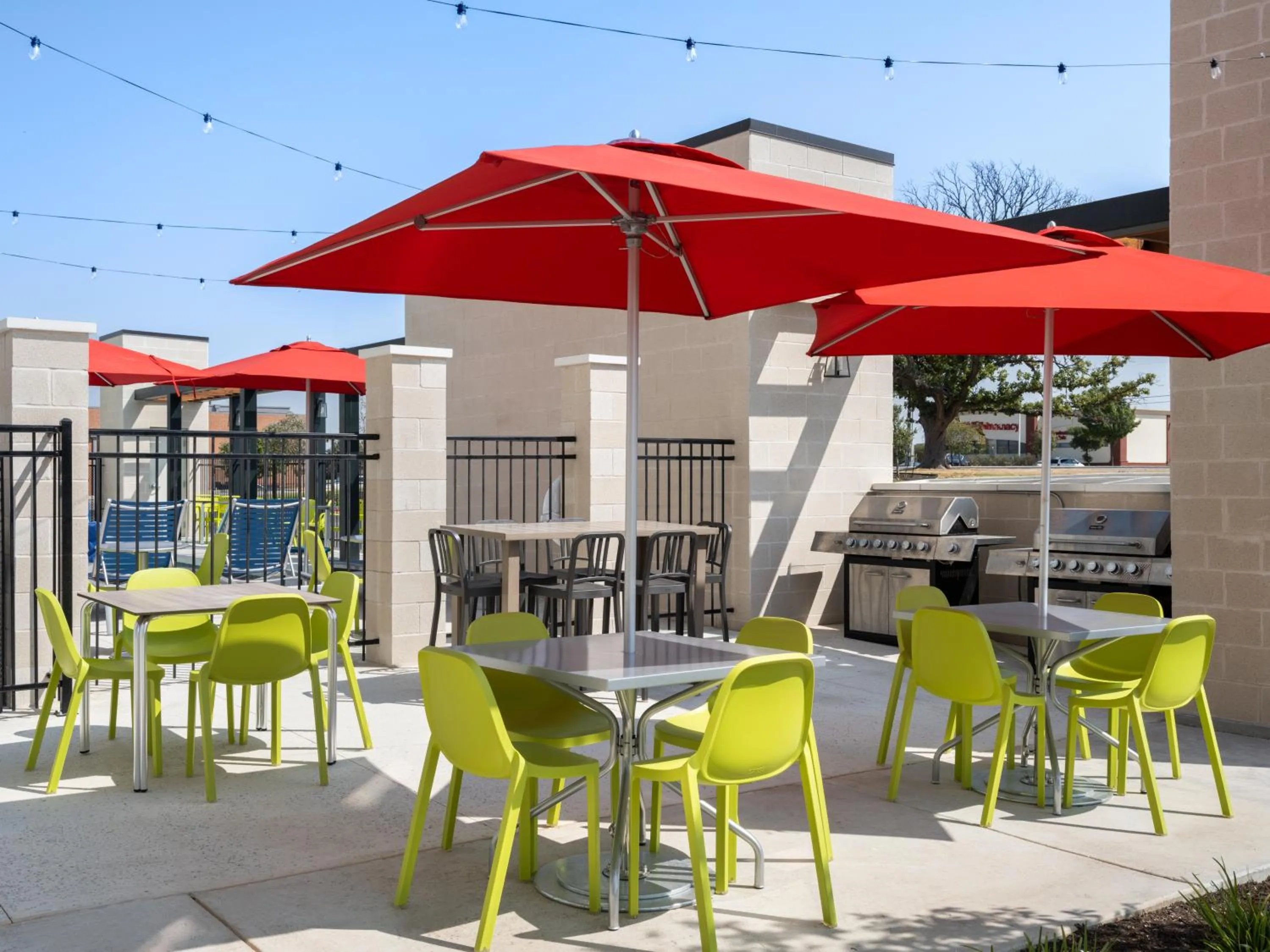 Patio in Home2 Suites By Hilton Round Rock Medical Center