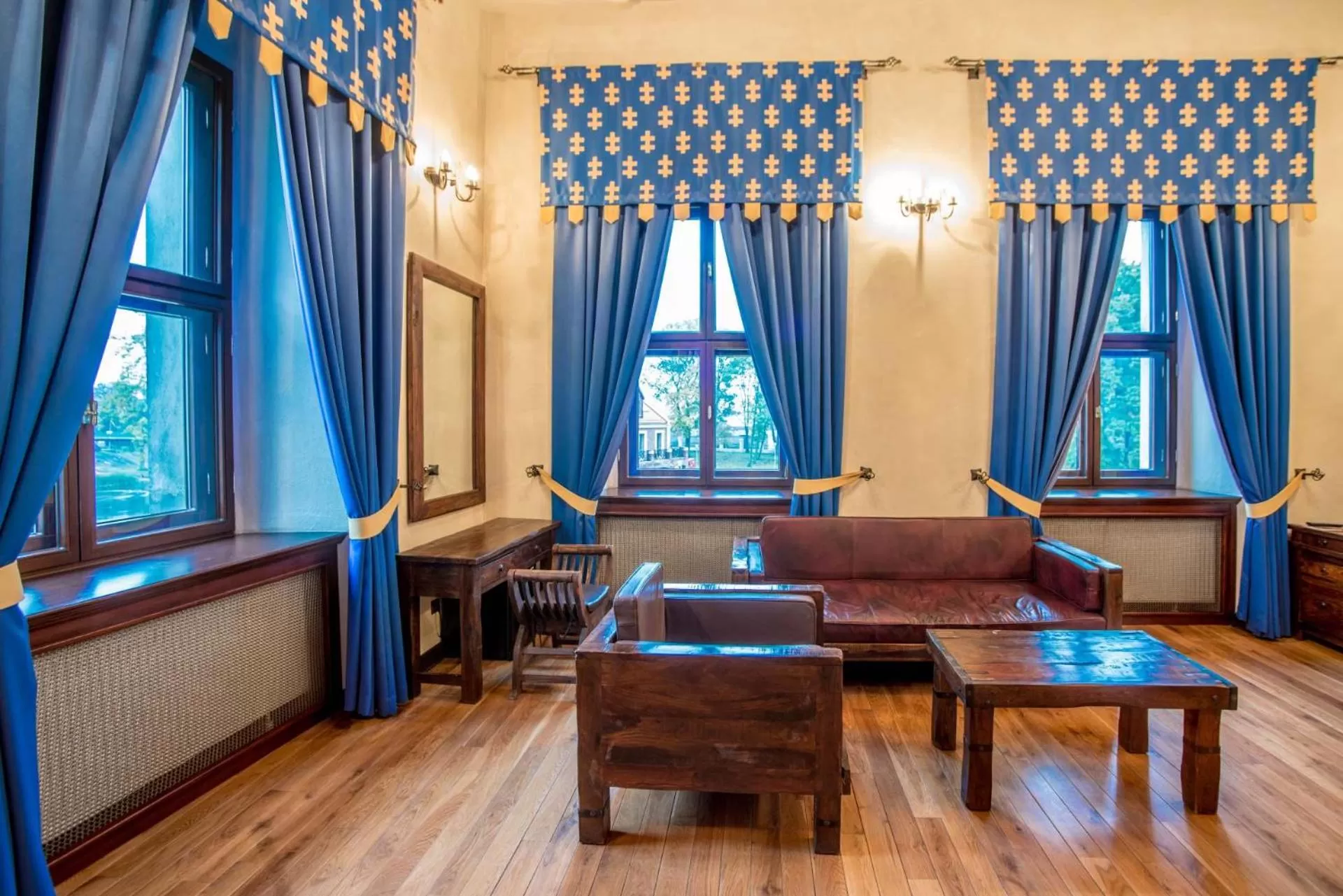 Living room, Seating Area in Zamek Uniejów