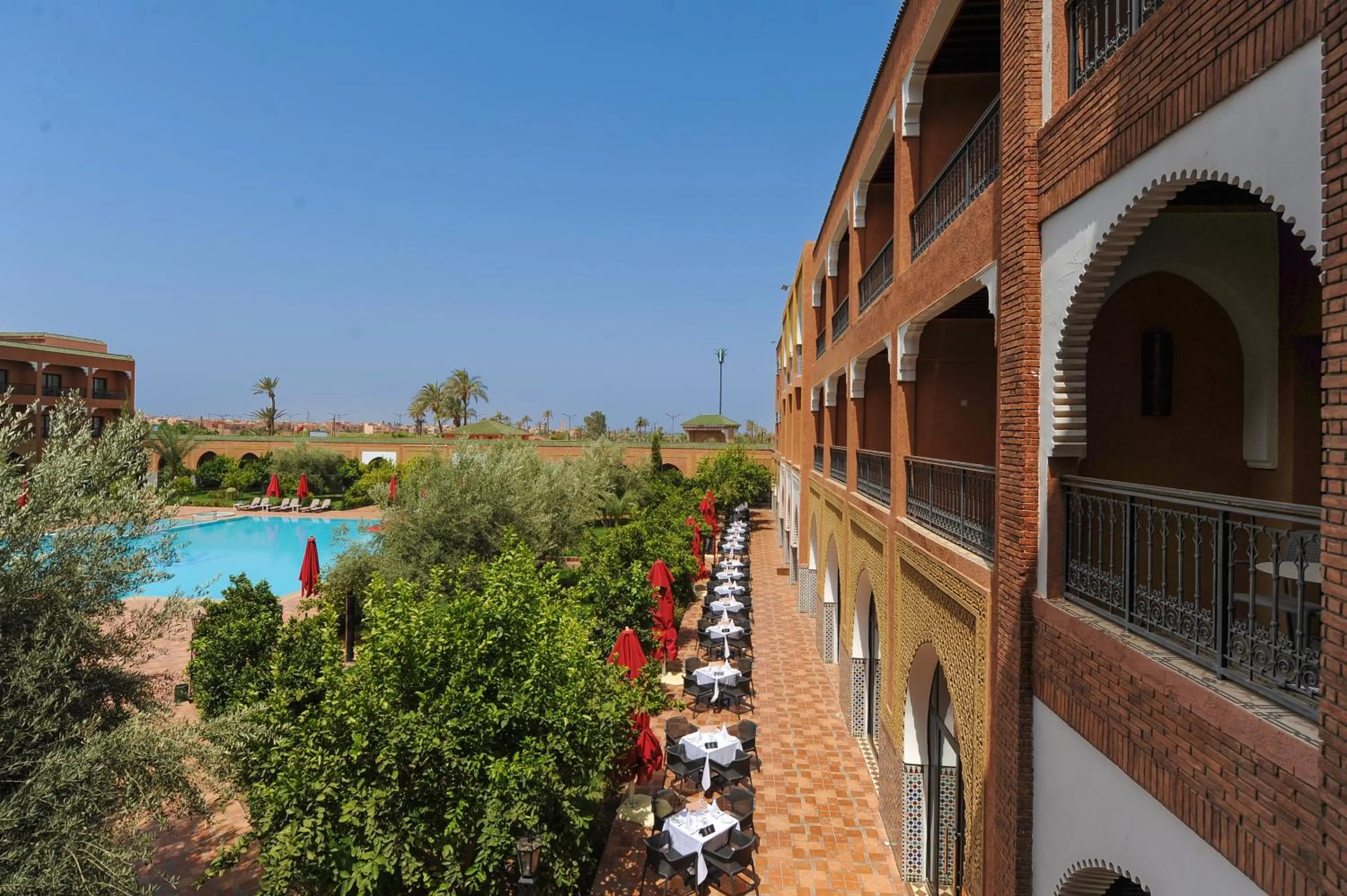 Property building in Ennakhil Marrakech Hotel & SPA