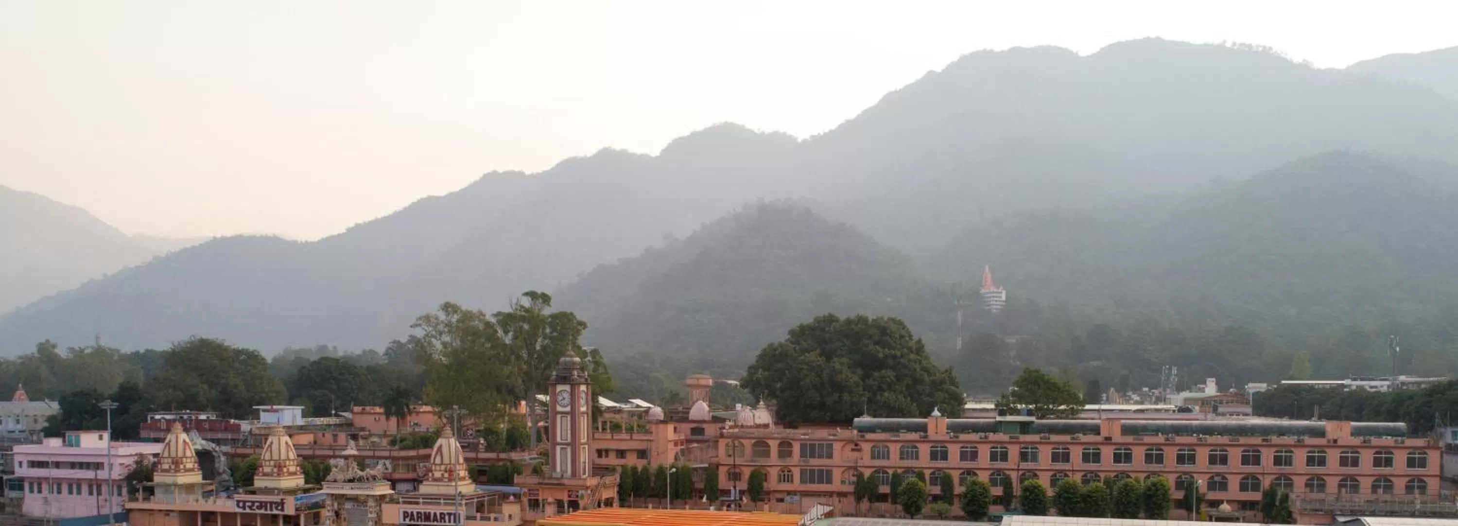 City view in Modi Yoga Retreat Rishikesh