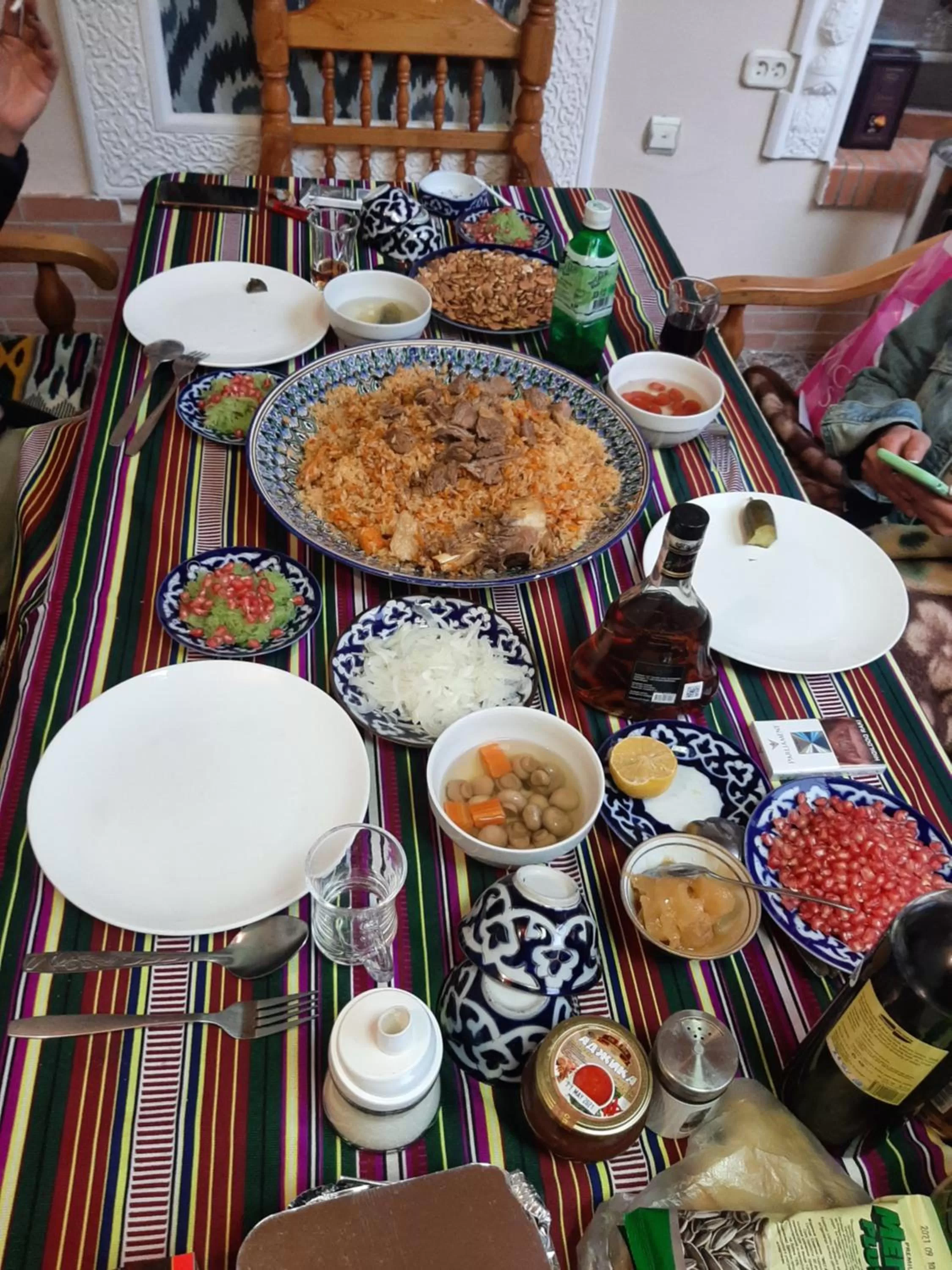 Food and drinks in Hotel Nasriddin Navruz