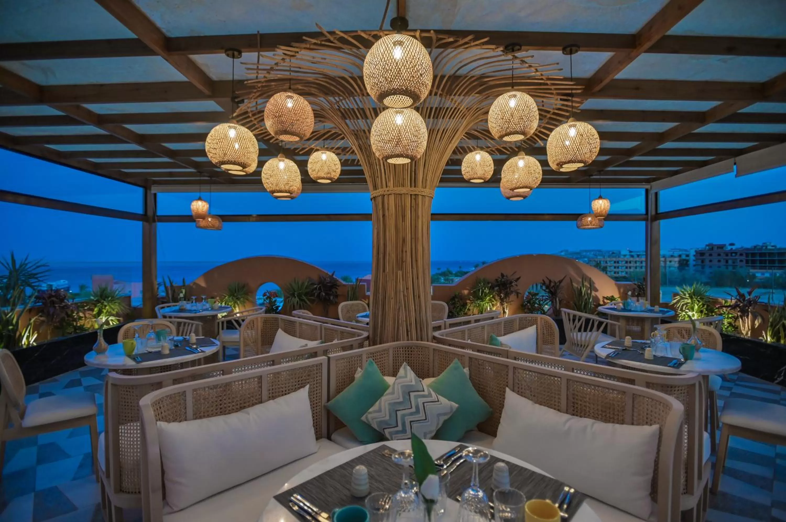 Restaurant/places to eat in The Bay Hotel Hurghada Marina