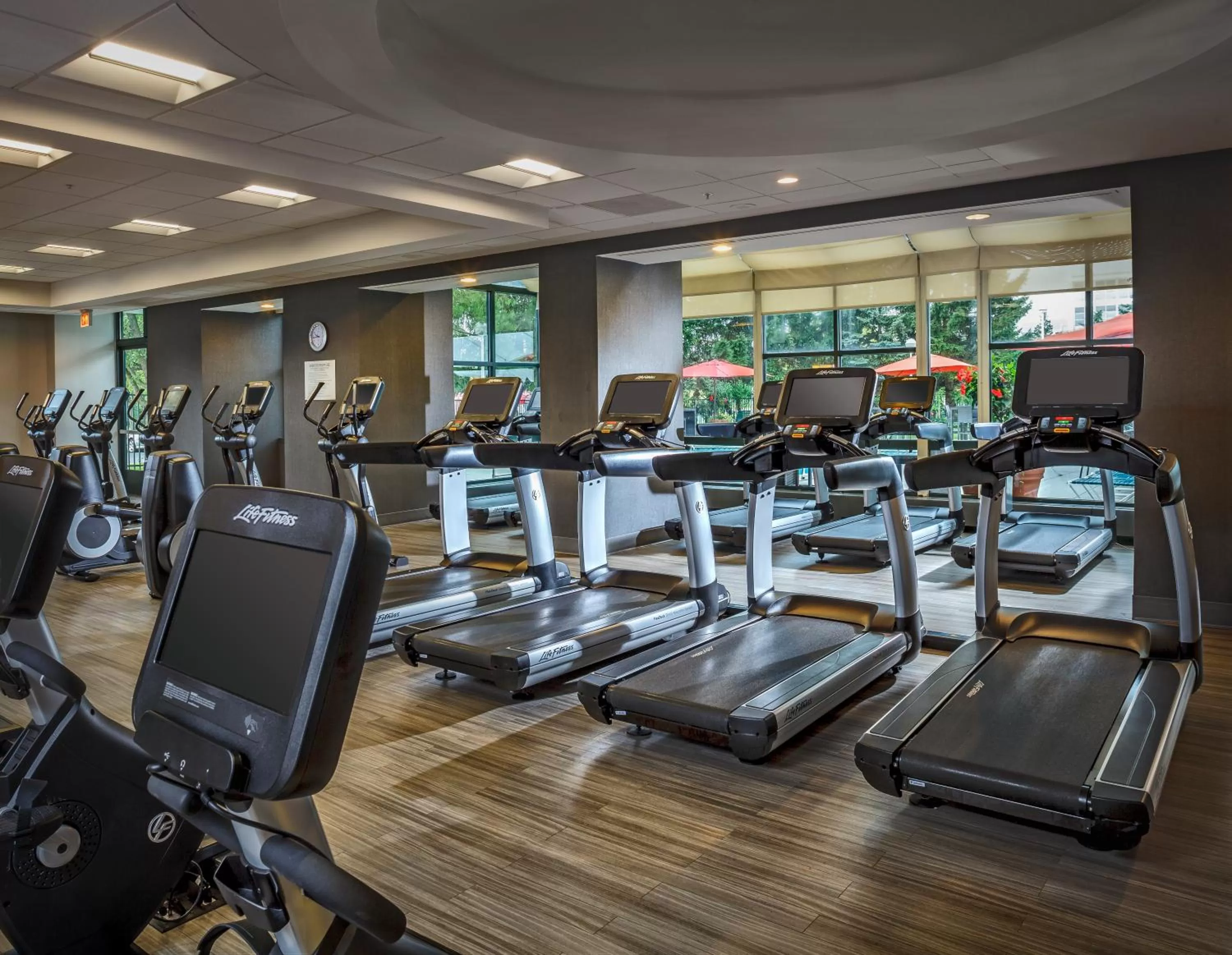 Fitness centre/facilities in Chicago Marriott Suites Deerfield